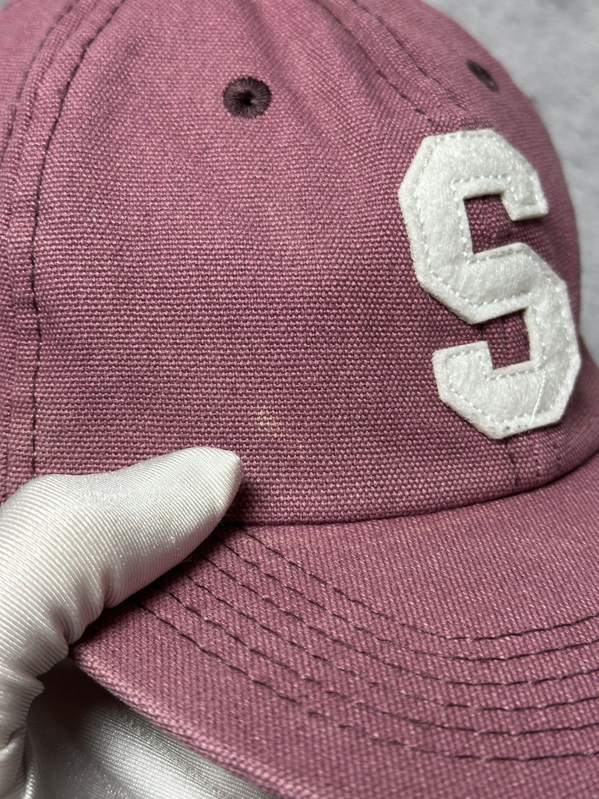 Stussy Vintage Stussy S Logo Cap Size ONE SIZE - 9 Thumbnail