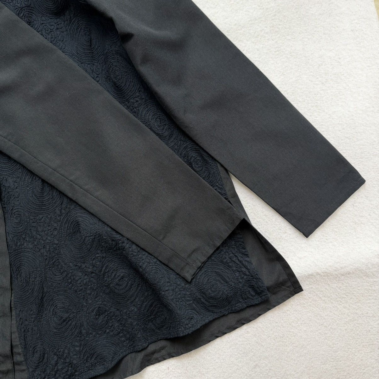 Katharine Hamnett London 1990s Katharine Hamnett Obsidian Embroidered Swirl Shirt Size M / US 6-8 / IT 42-44 - 5 Thumbnail