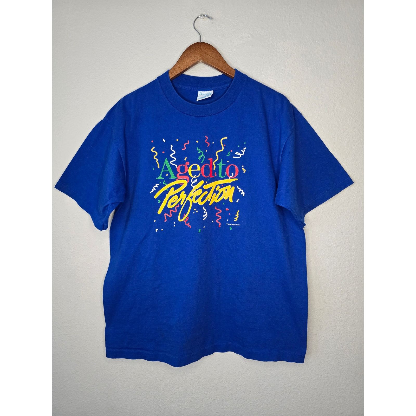 Vintage Aged To Perfection Shirt XL Funny Birthday Gift Party Tee Size US XL / EU 56 / 4 - 1 Thumbnail