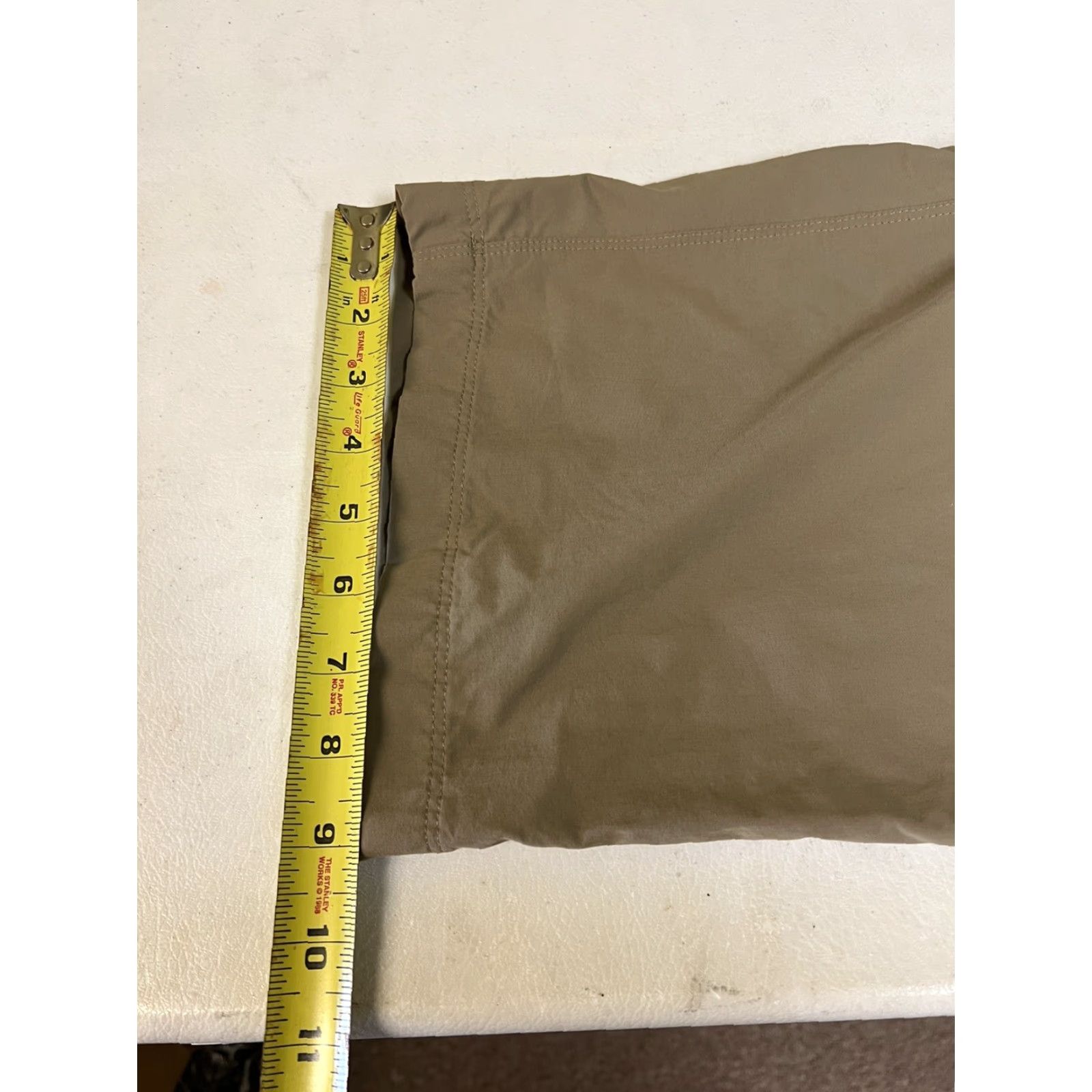 Vintage LL Bean Convertible Cargo Pants Mens 38x30 Khaki Stretch Outdoors Regular Inseam 30 Beige Cargo Pants Outdoor Mens 38x30 Size US 38 / EU 54 - 6 Thumbnail