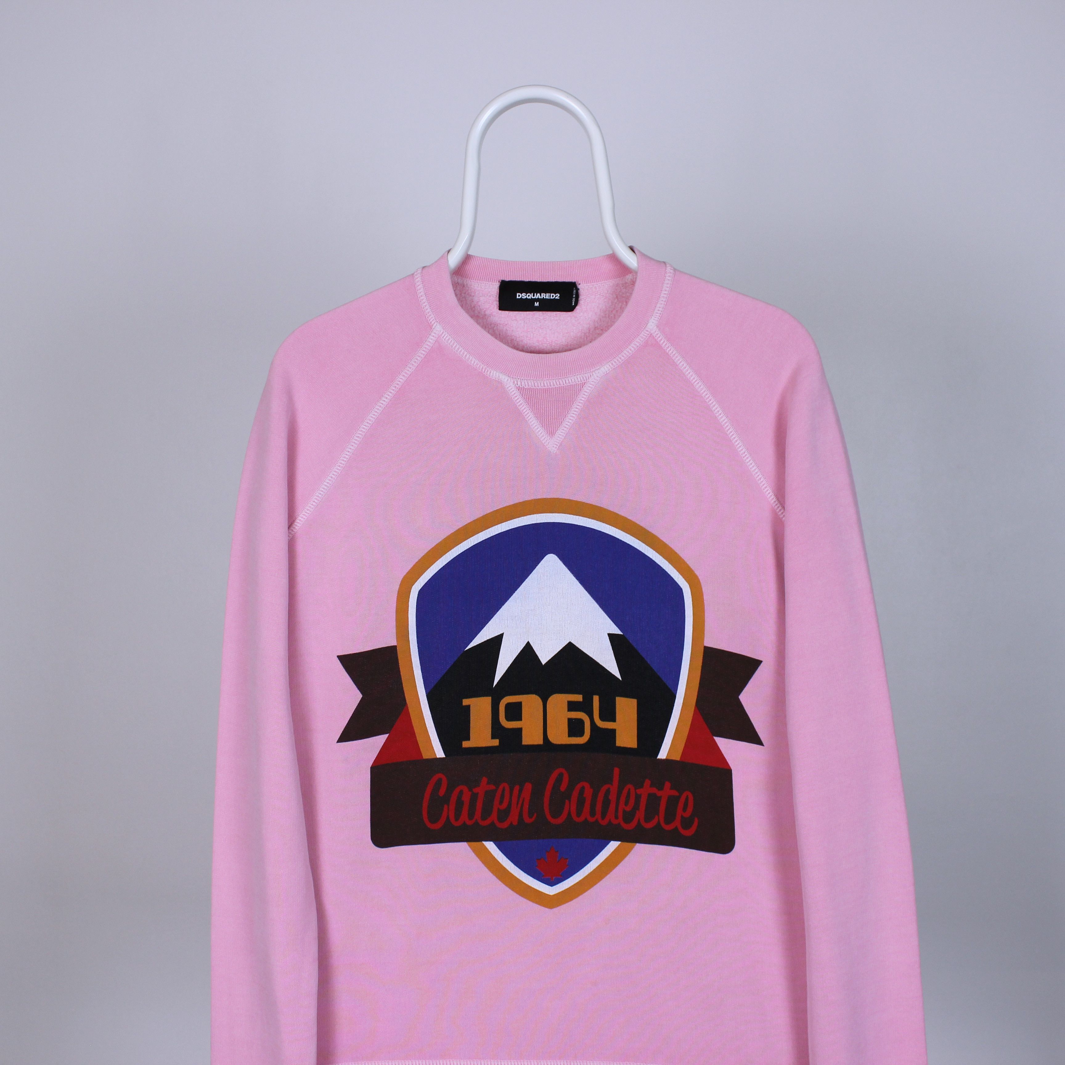 Dsquared2 Dsquared2 sweatshirt vintage centr logo 1964 M italy Size US M / EU 48-50 / 2 - 3 Thumbnail