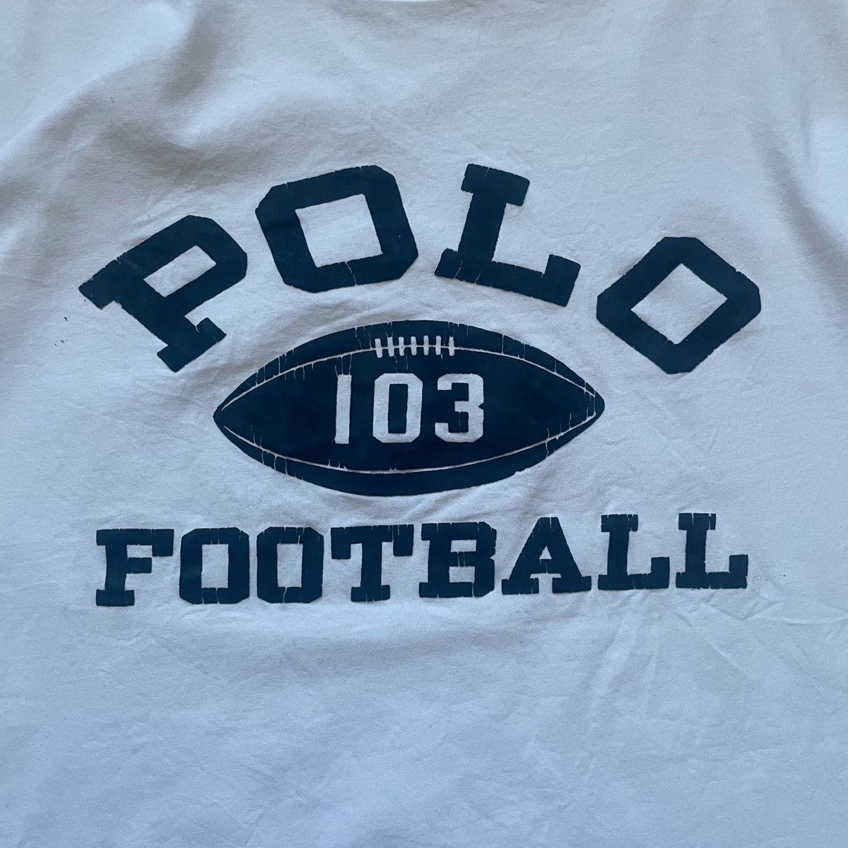 Ralph Lauren Polo Ralph Lauren Football Long Sleeve T Shirt Size US XL / EU 56 / 4 - 2 Thumbnail