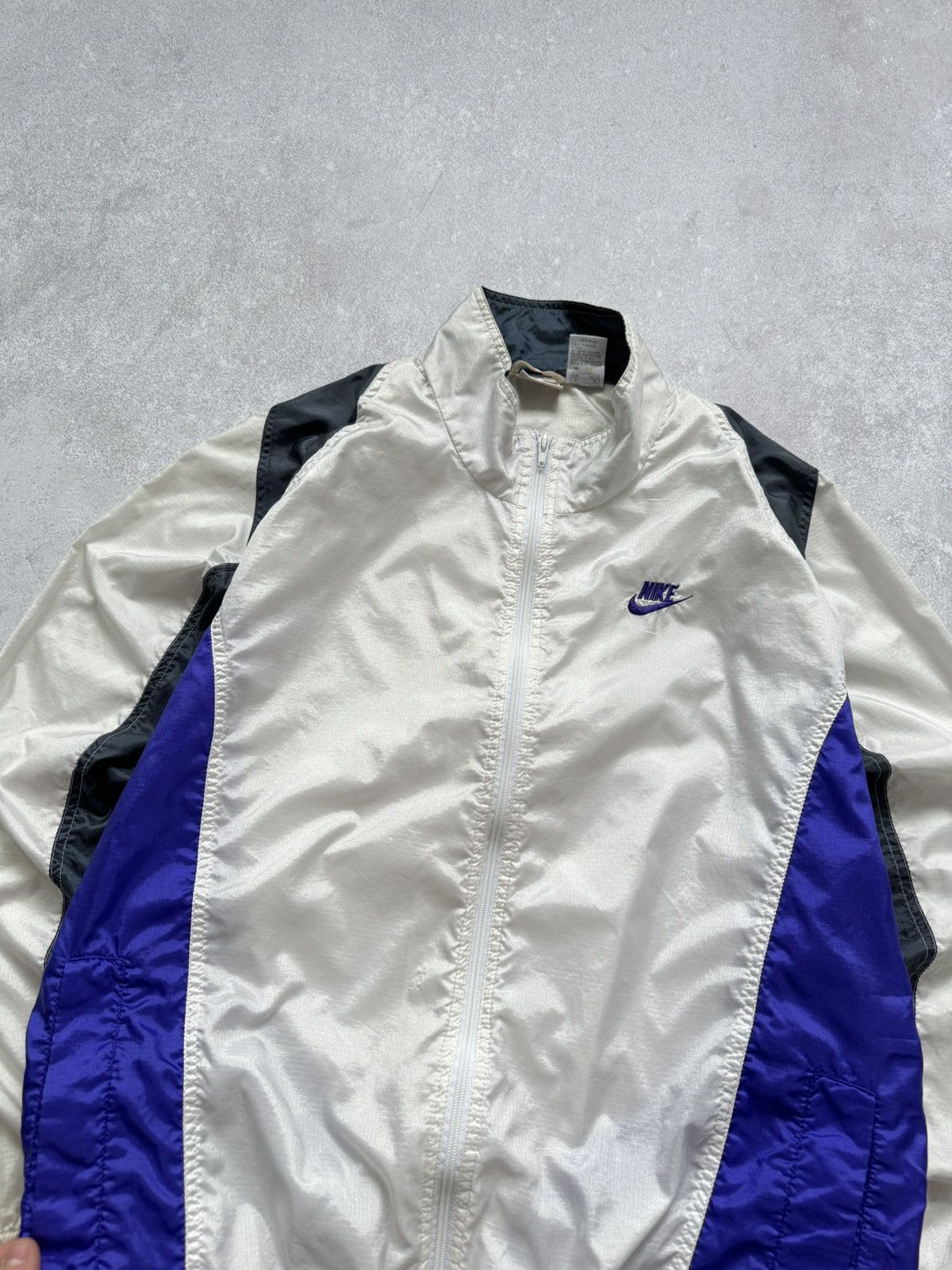 Vintage Nike 90s Nylon Track Jacket