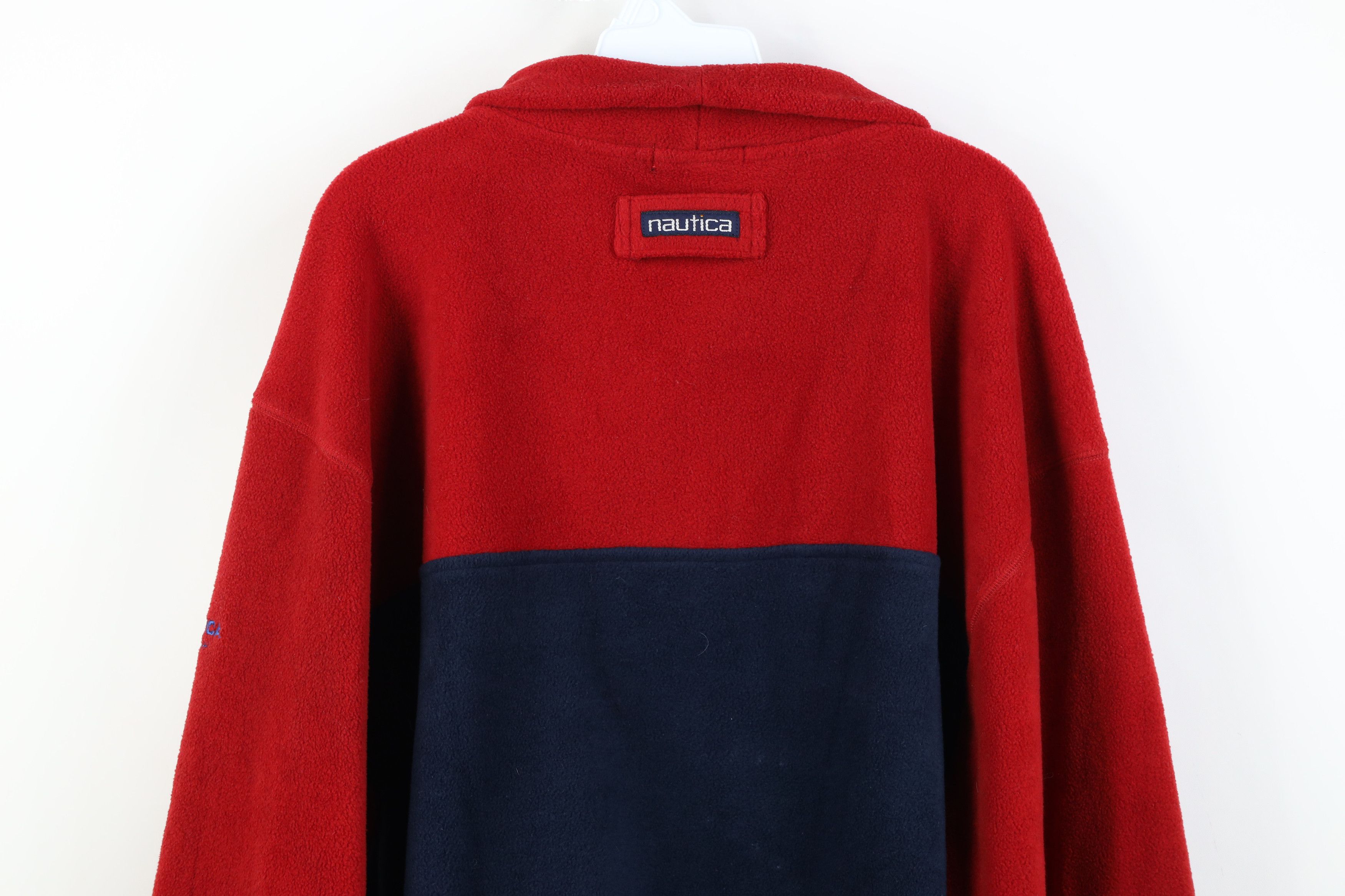 Nautica Vintage 90s Nautica North Island 1/4 Half Zip Sweater USA Size US XL / EU 56 / 4 - 12 Thumbnail