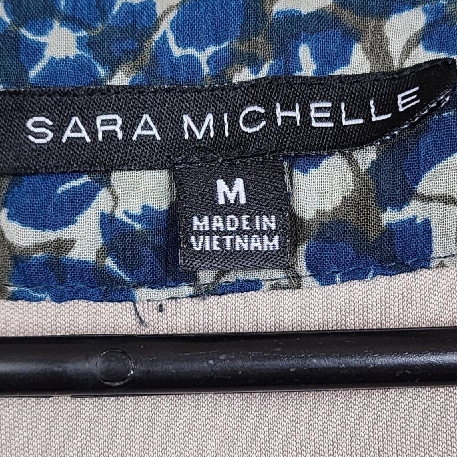 Other Sara Michelle Medium Cold Shoulder Blouse Size M / US 6-8 / IT 42-44 - 2 Thumbnail