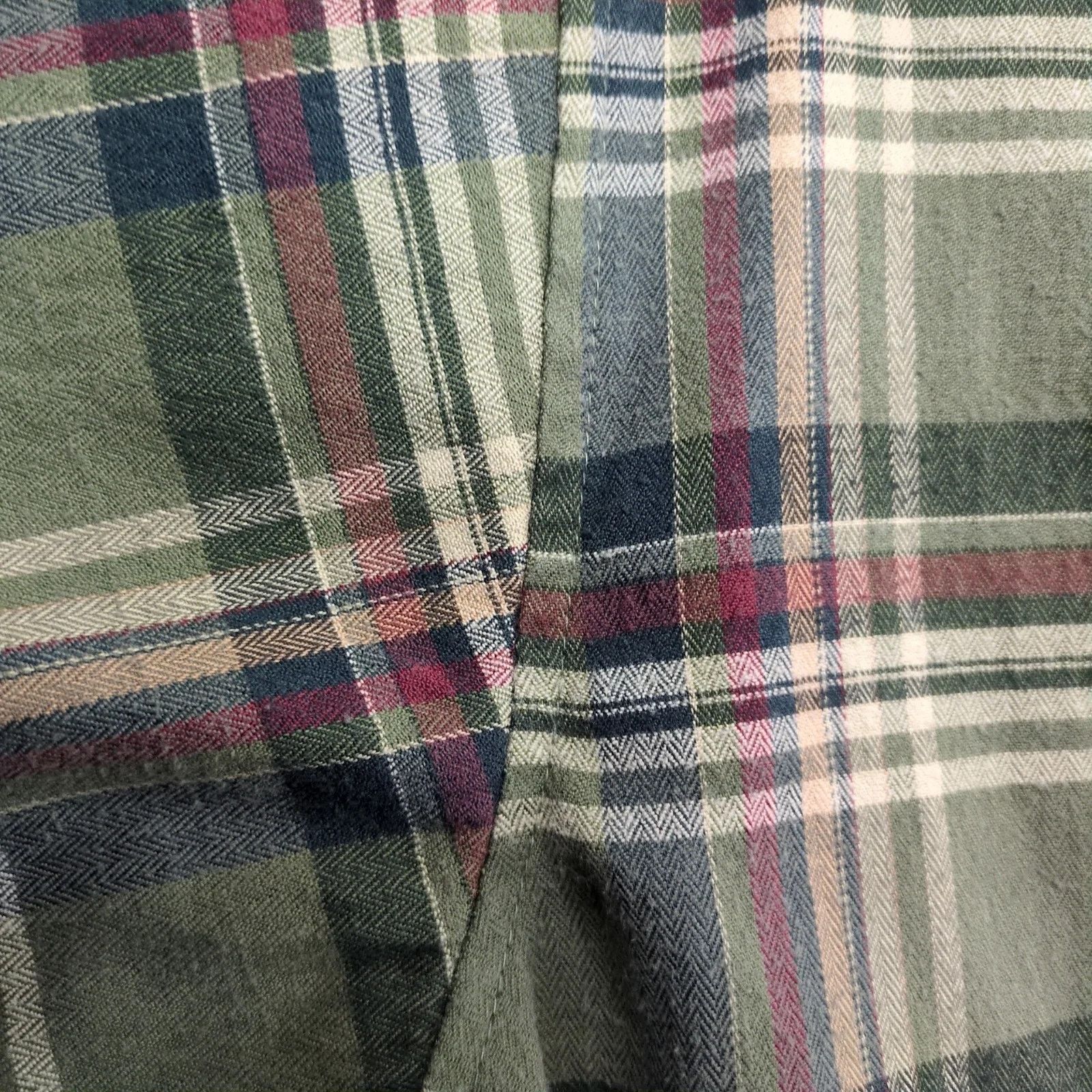 Vintage Northern Expedition Green Plaid Flannel Button Down Shirt Size US XXL / EU 58 / 5 - 10 Thumbnail