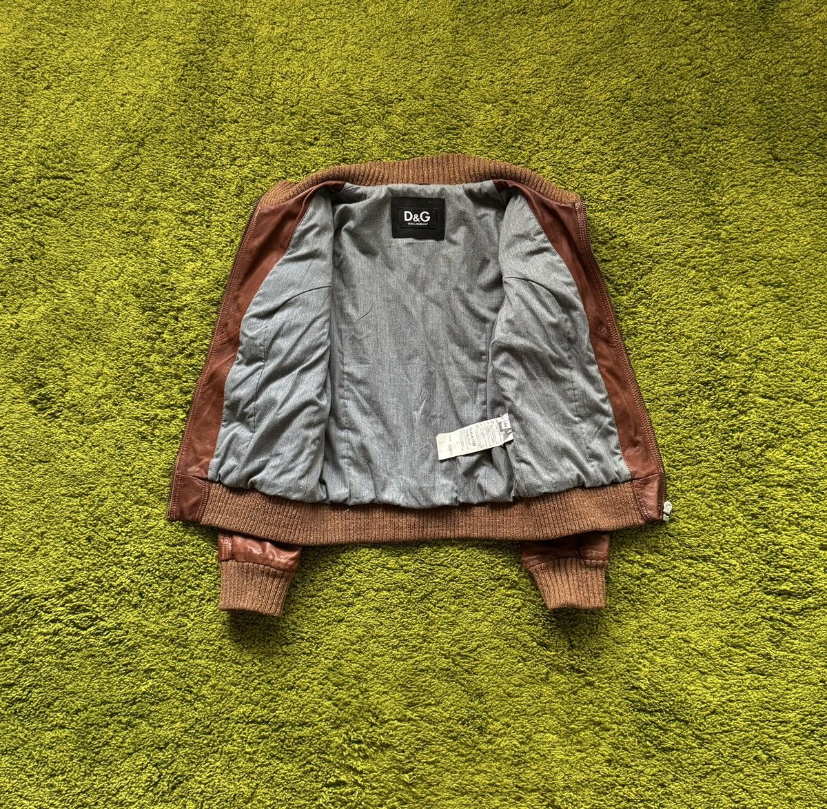 Dolce & Gabbana × Genuine Leather Dolce & Gabbana D&G multipocket leather jacket Size M / US 6-8 / IT 42-44 - 2 Thumbnail