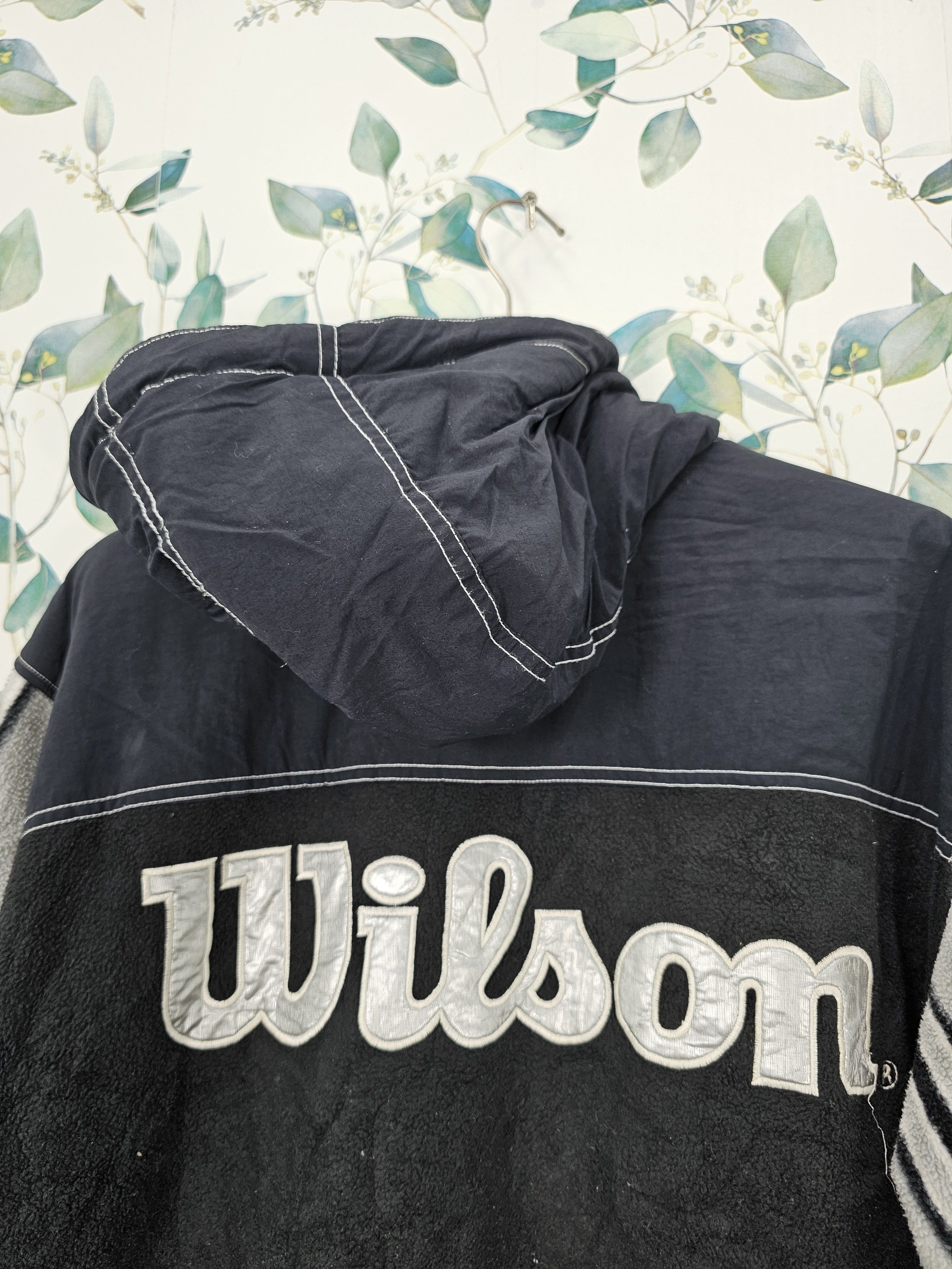 Wilson Vtg WILSON Sportwear Spellout Polartec Fleece Jacket J0123 Size US L / EU 52-54 / 3 - 9 Thumbnail