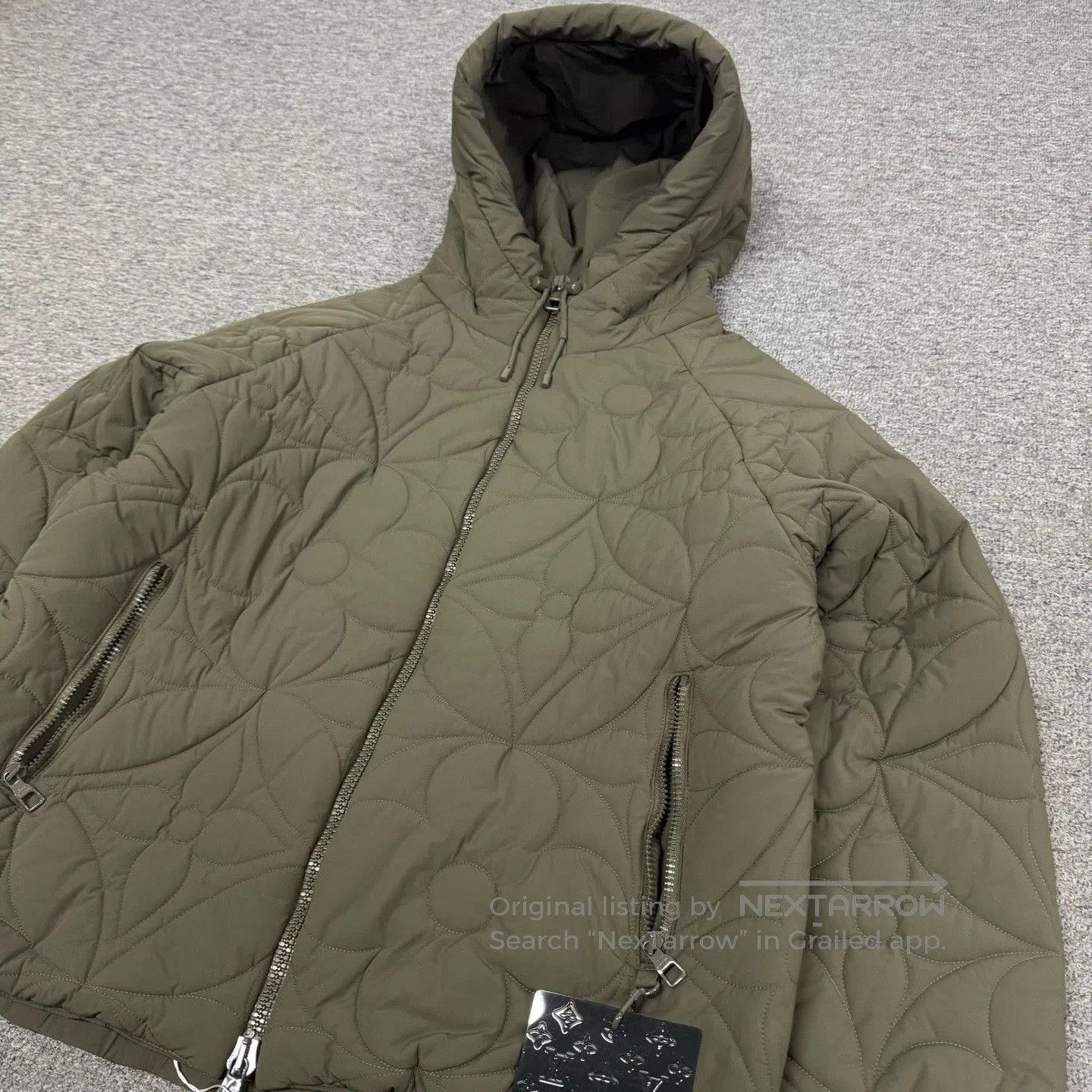 Louis Vuitton Louis Vuitton Military Green Monogram Quilted Jacket. Size US M / EU 48-50 / 2 - 4 Thumbnail