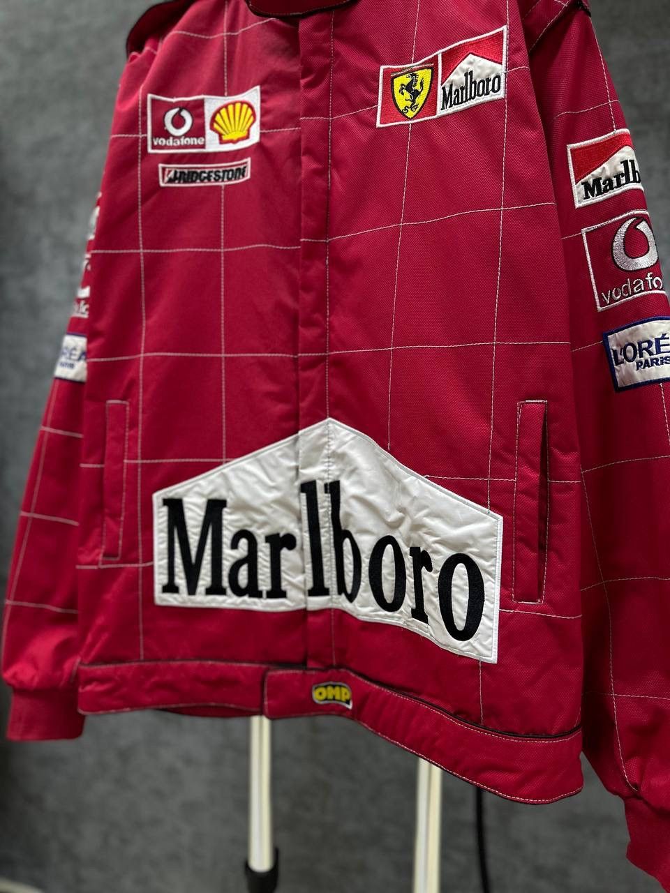 Ferrari × Vintage Vintage Ferarri Marlboro Racing Red Formula Uno Jacket Size US L / EU 52-54 / 3 - 7 Thumbnail