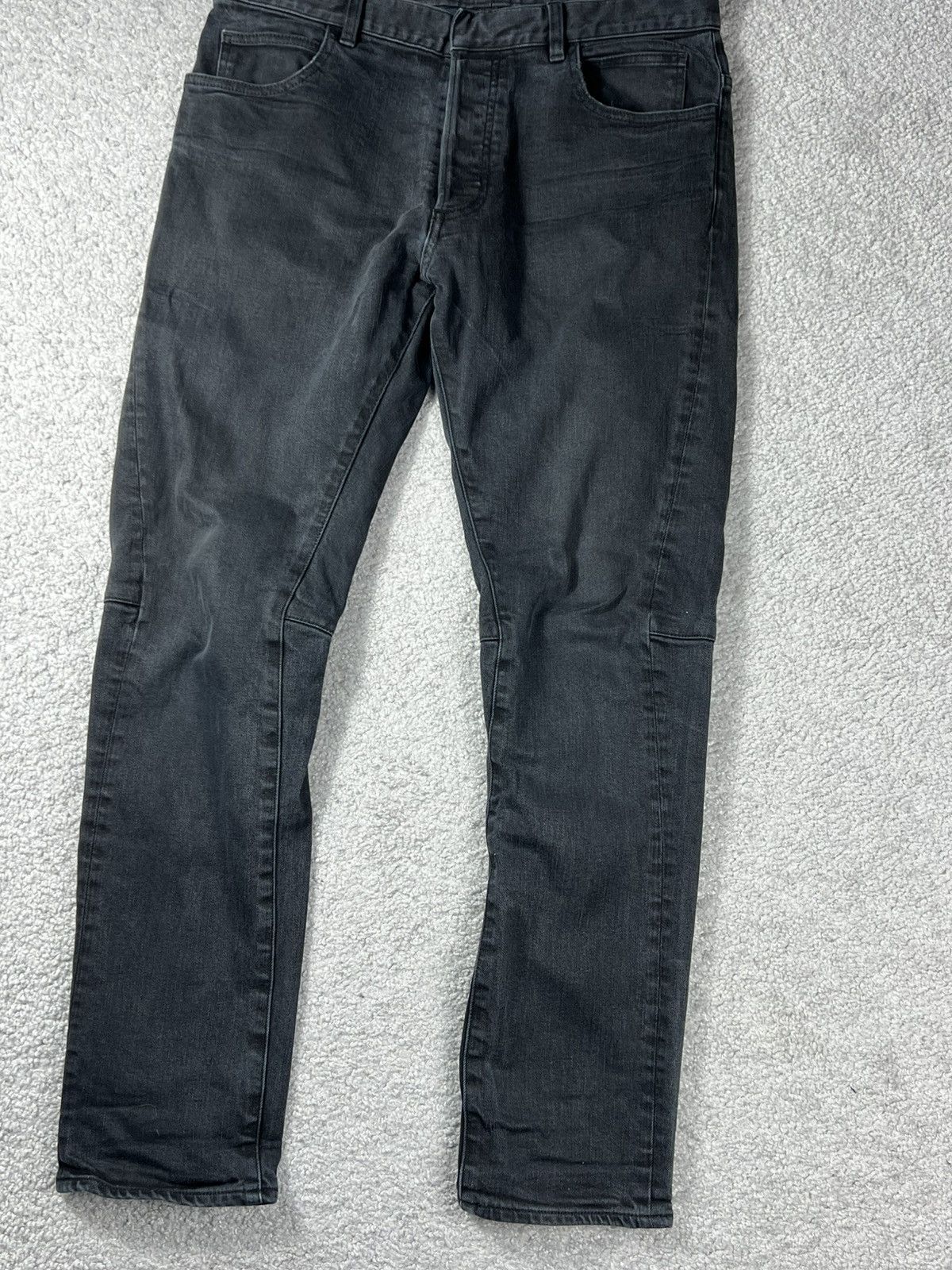 Balmain Balmain Made in Japan Black Skinny Jeans Size 34 Size US 34 / EU 50 - 2 Thumbnail