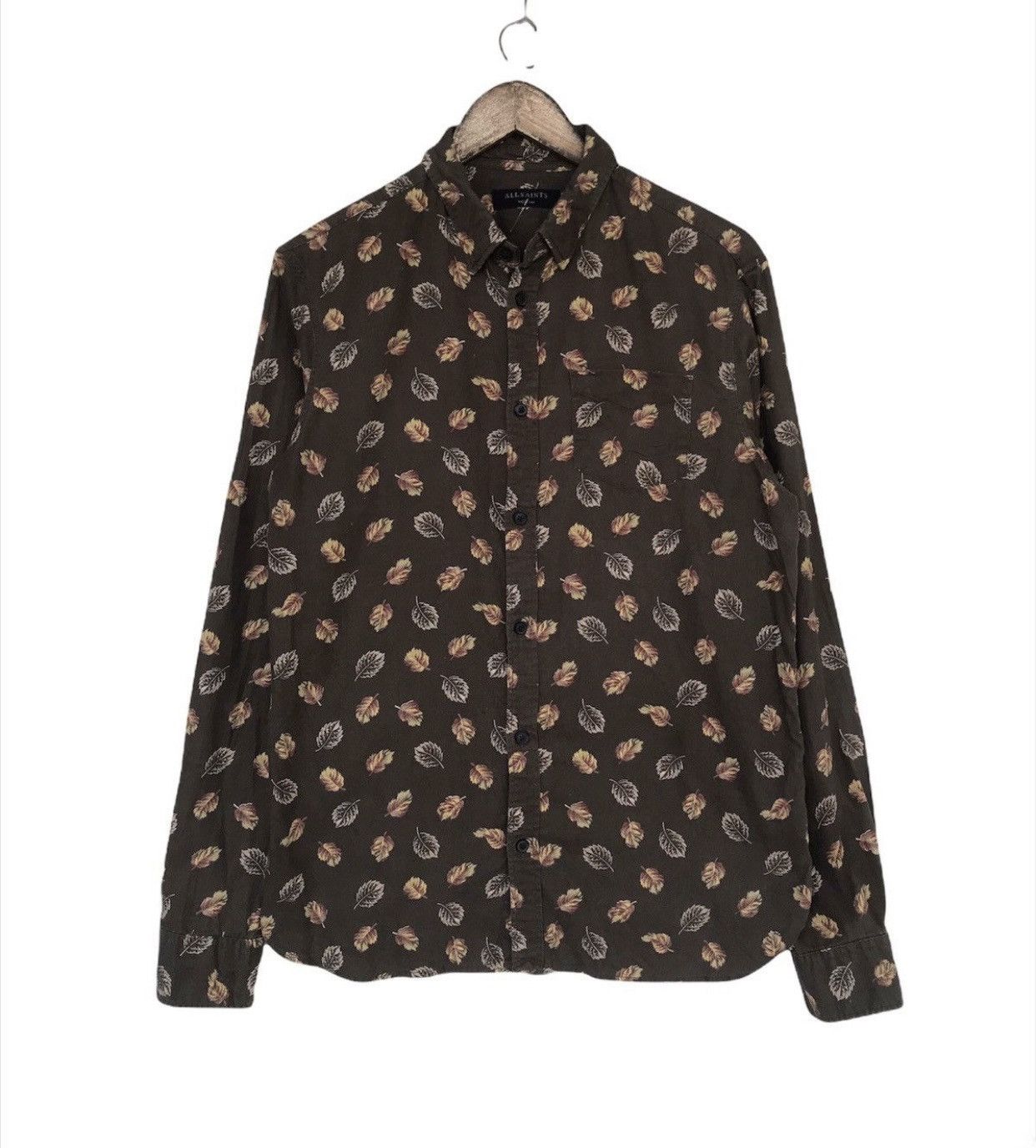 Allsaints Allsaints Aop Button Shirt Size US M / EU 48-50 / 2 - 1 Thumbnail