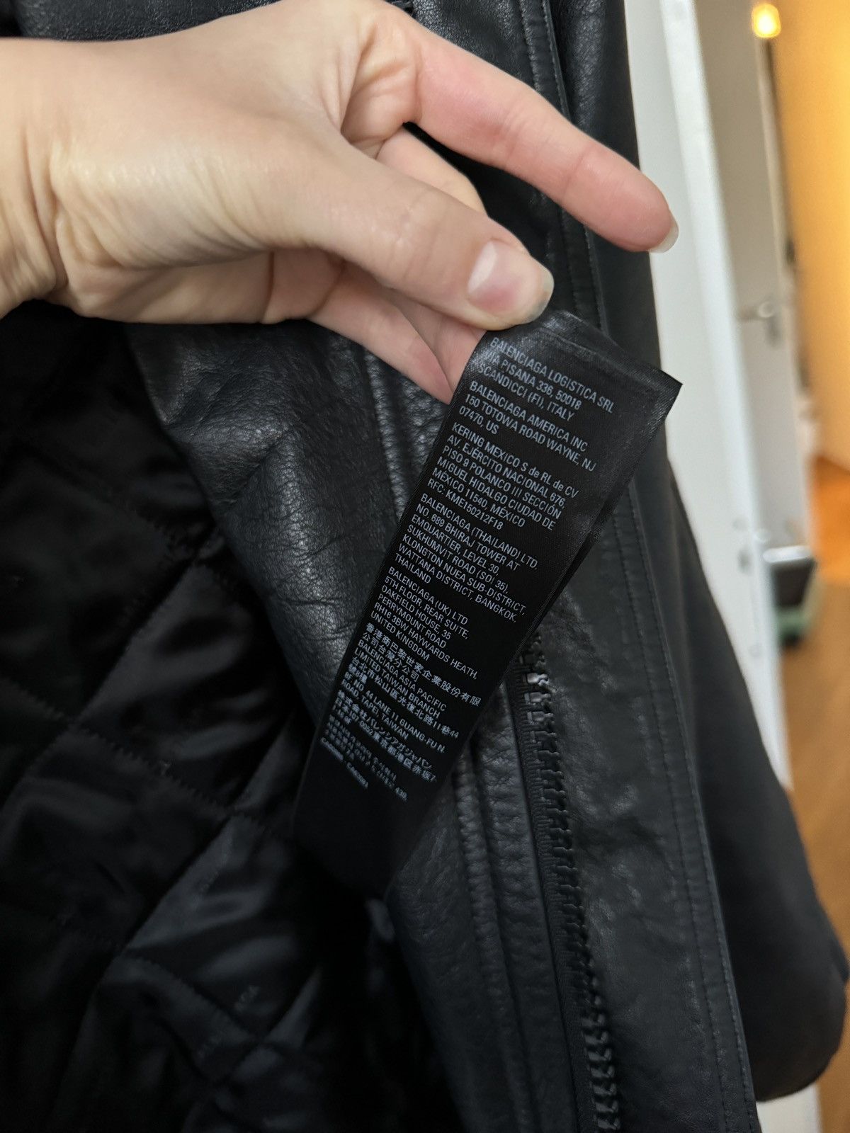 Adidas × Balenciaga Leather bomber Balenciaga X Adidas Size US M / EU 48-50 / 2 - 10 Thumbnail