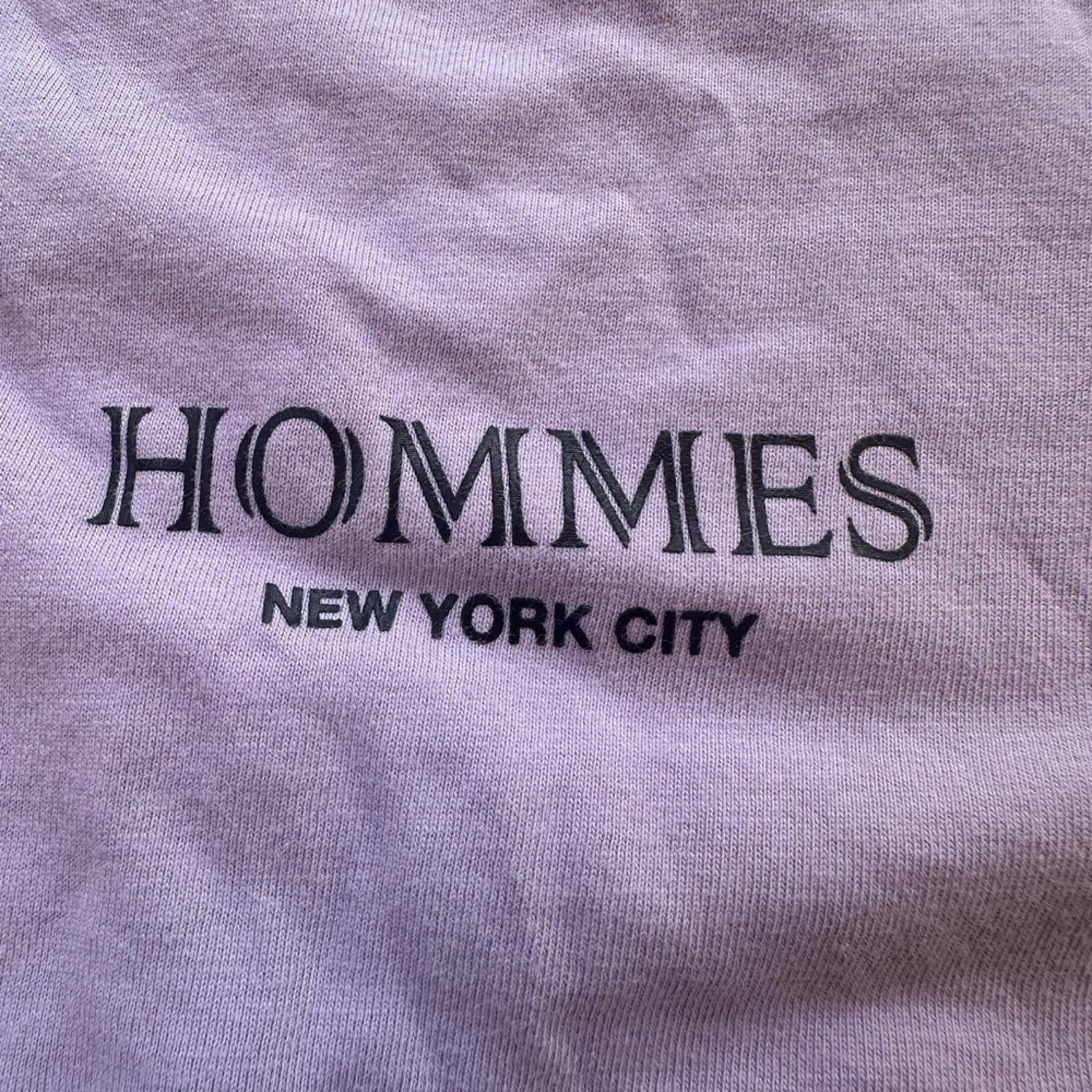 Other Among Equals x Hommes NYC Lavender Long Sleeve Tee – Size L Size L / US 10 / IT 46 - 2 Thumbnail