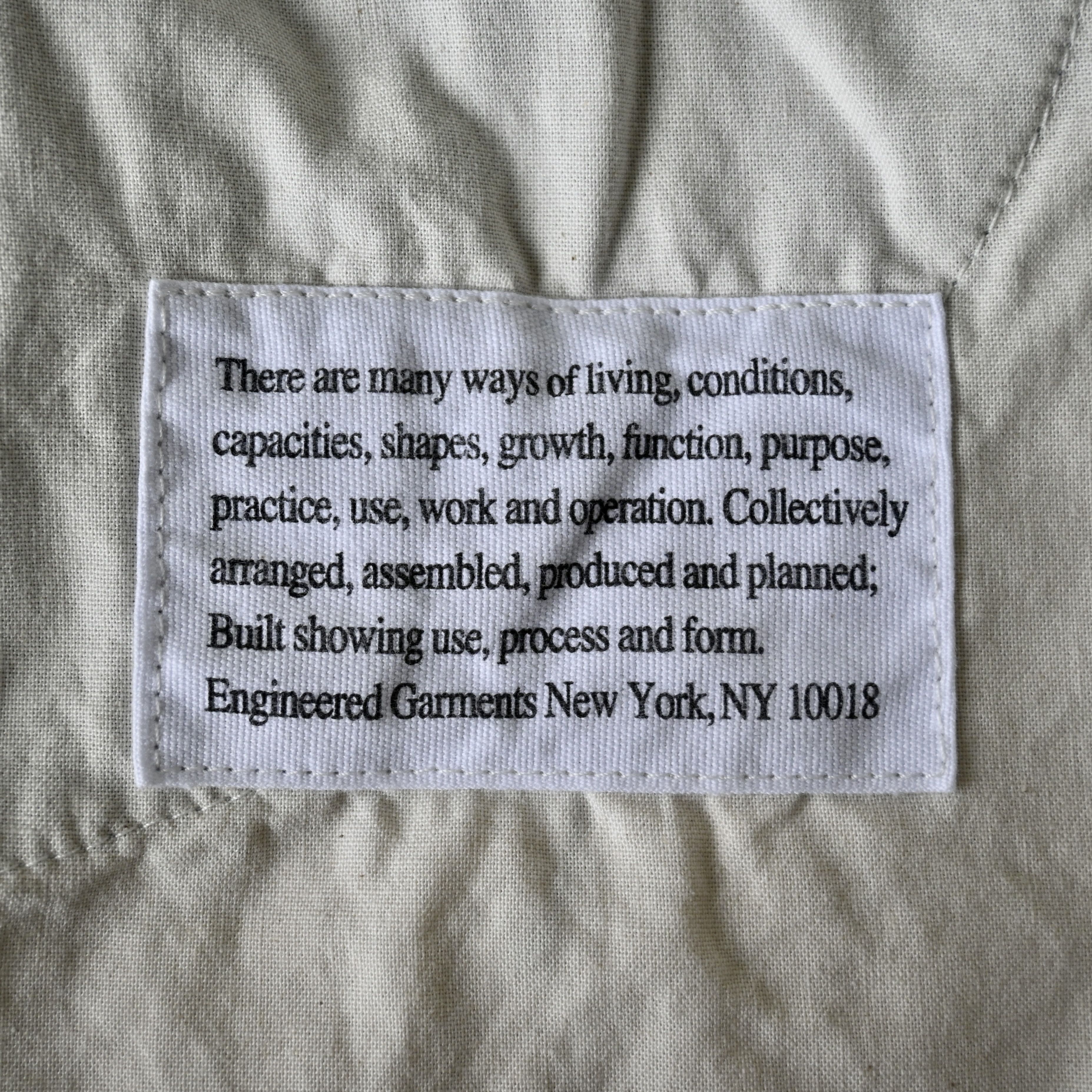Engineered Garments UNUSED, Engineered Garments painter shorts, chambray, XS Size US 30 / EU 46 - 9 Thumbnail