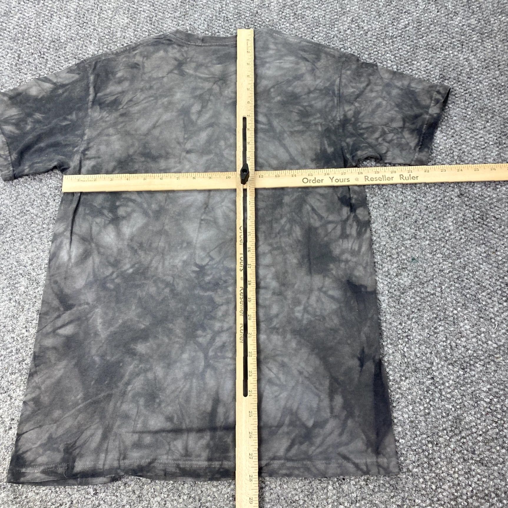 The Mountain VINTAGE The Mountain Shirt Mens Medium Gray Big Face Dog Graphic Tie Dye Tee USA Animal Size US M / EU 48-50 / 2 - 5 Thumbnail