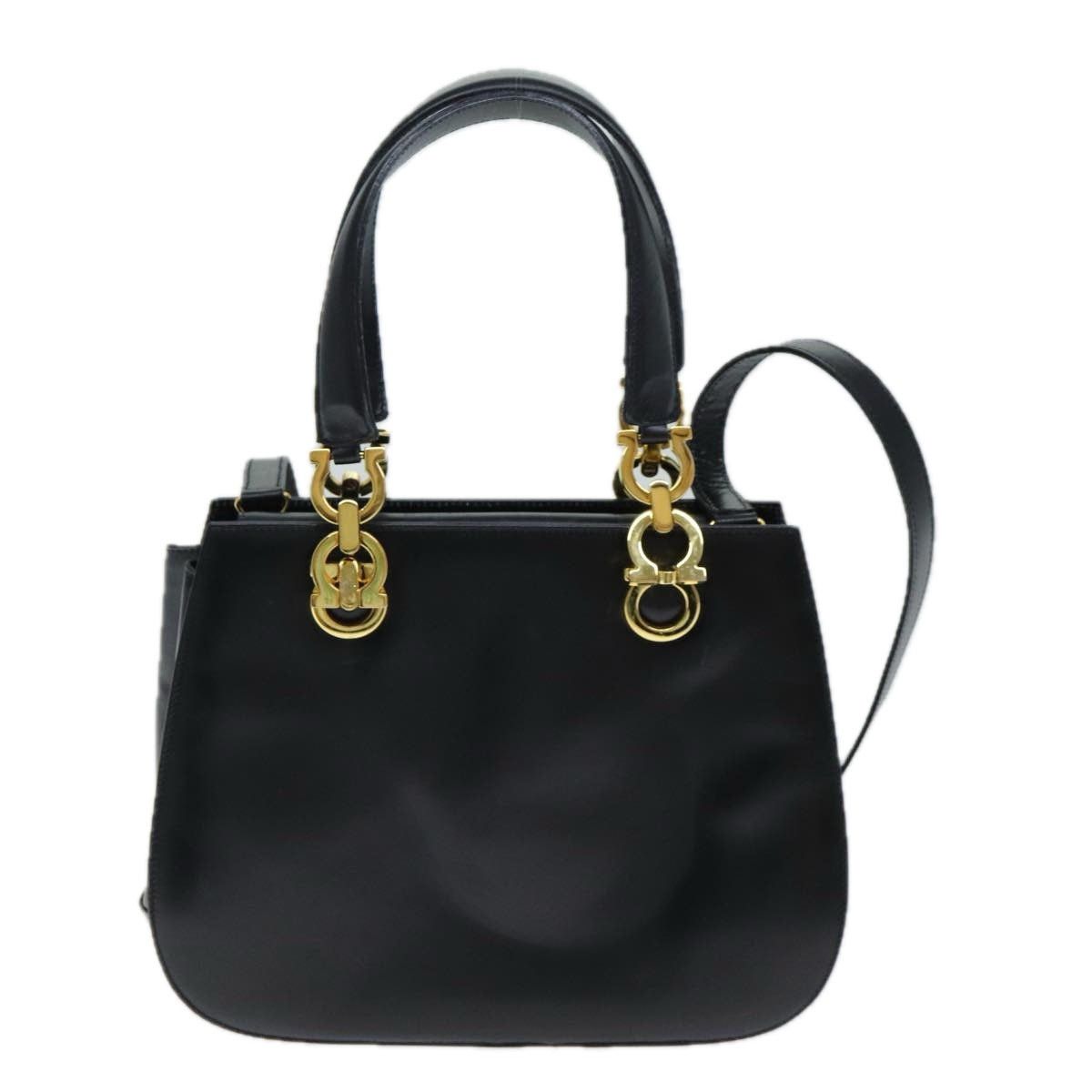 Salvatore Ferragamo Salvatore Ferragamo Hand Bag Leather Black Size ONE SIZE - 13 Thumbnail