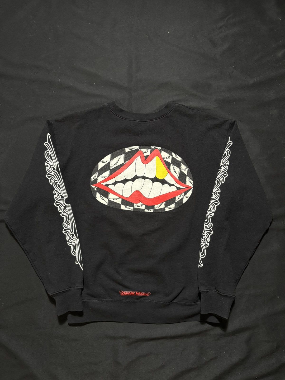 Chrome Hearts Chrome Hearts Chomper Crewneck - Size Large Size US L / EU 52-54 / 3 - 2 Thumbnail