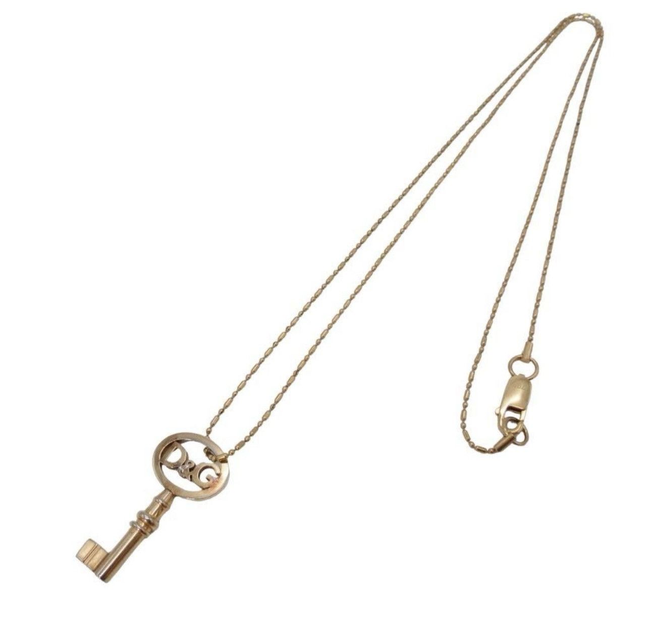 Dolce & Gabbana D&G Dolce & Gabbana Archival Logo Key Necklace Size ONE SIZE - 3 Thumbnail
