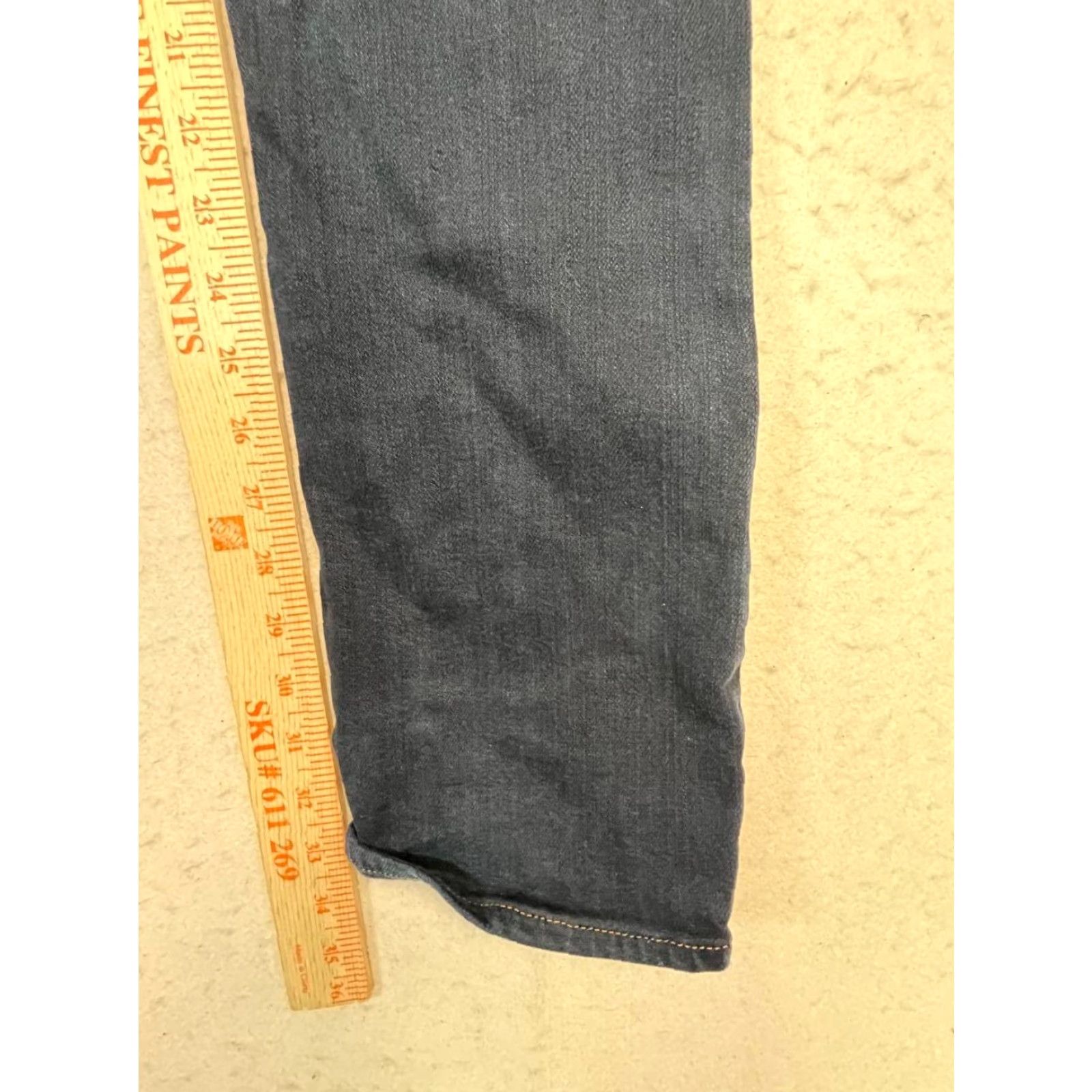 Vintage VINTAGE Red Engine Jeans Style 114 Women 28 Blue Denim Cotton Spandex 5-Pocket Zip Button USA Modern Slim Regular Union Made in USA Size 28" / US 6 / IT 42 - 5 Thumbnail