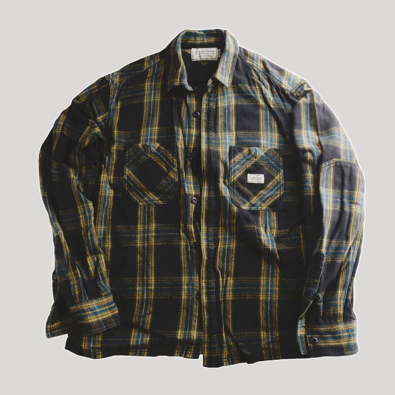 Neighborhood Neighborhood Plaid Shirt XL - dmc Size US XL / EU 56 / 4 - 1 Thumbnail