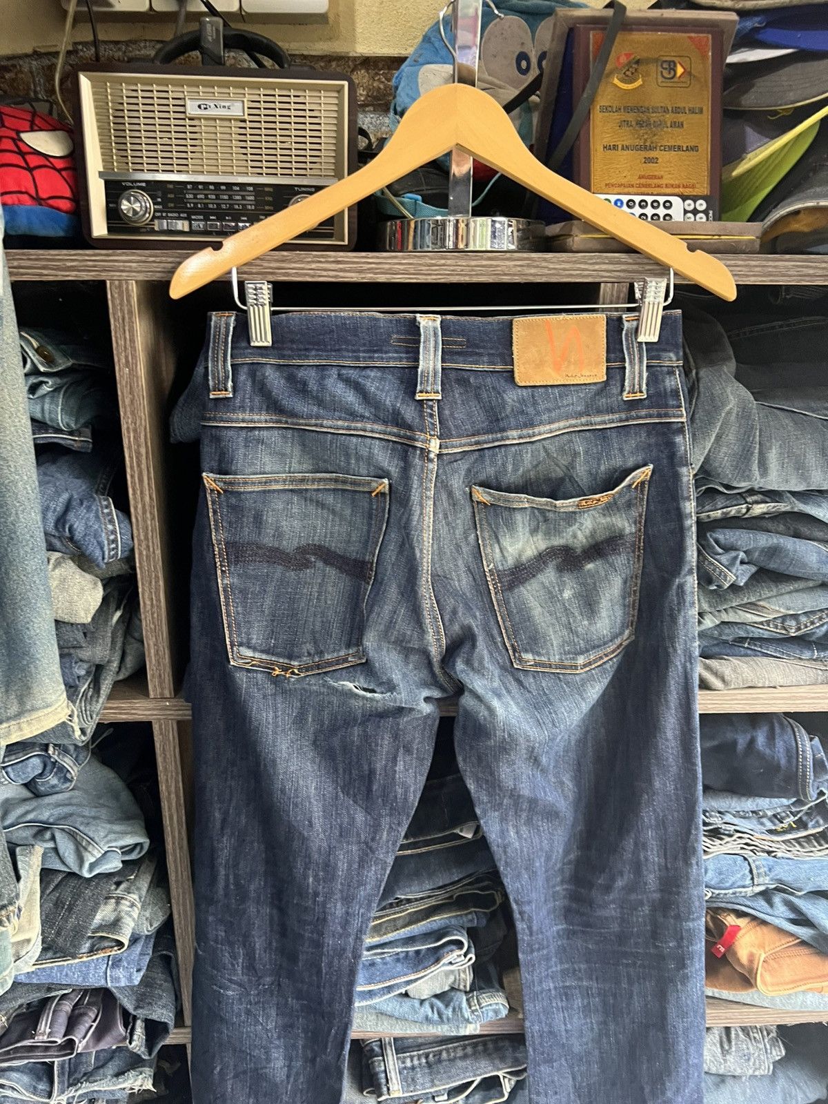Nudie Jeans 🔥Nudie Jeans Made in Italy Distressed Denim Size US 30 / EU 46 - 11 Thumbnail