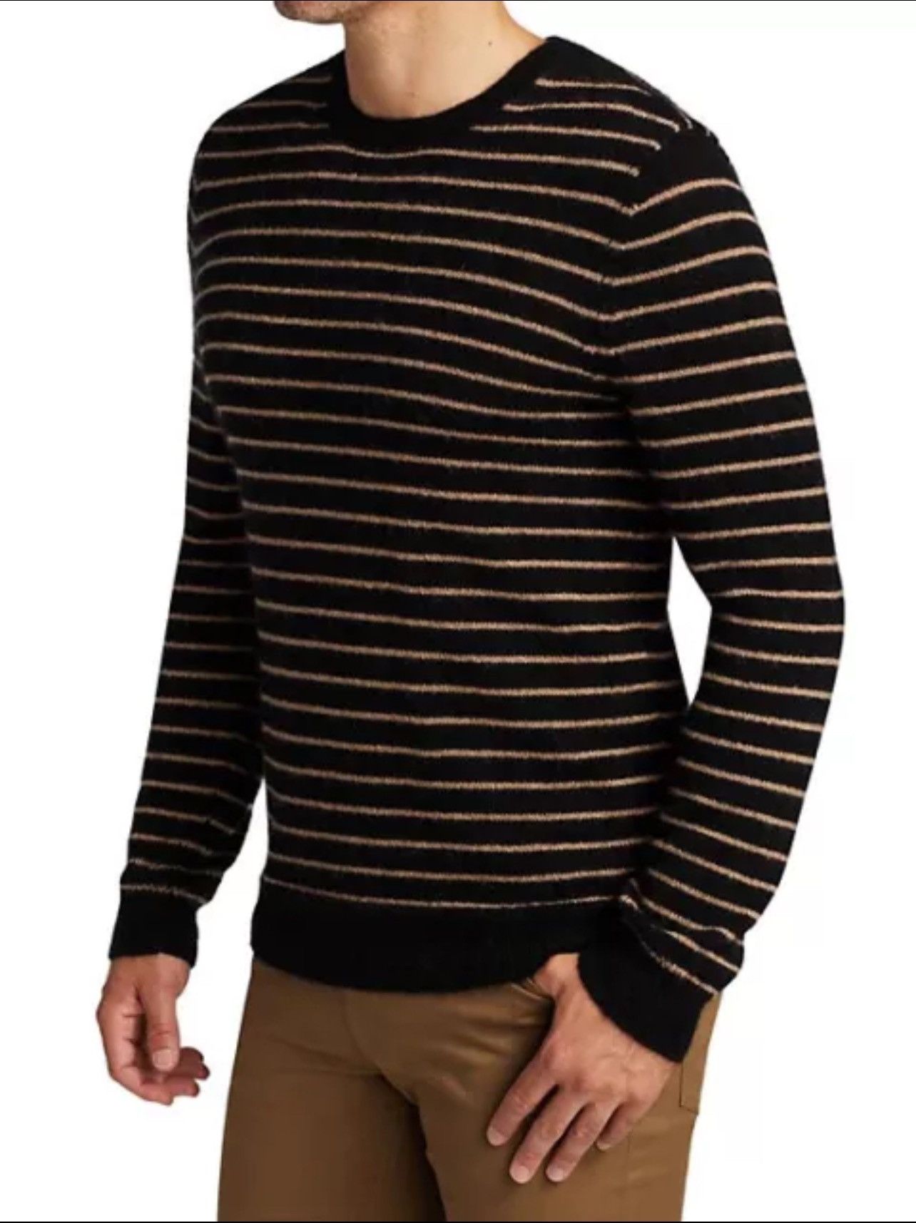 7 For All Mankind 7 For All Mankind Men’s black mohair/wool sweater Size US XL / EU 56 / 4 - 1 Thumbnail