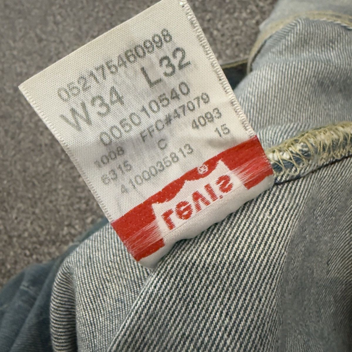 Engineered Garments × Levi's Vintage Levis 501 Straight Leg Button Fly Denim Size US 34 / EU 50 - 13 Thumbnail