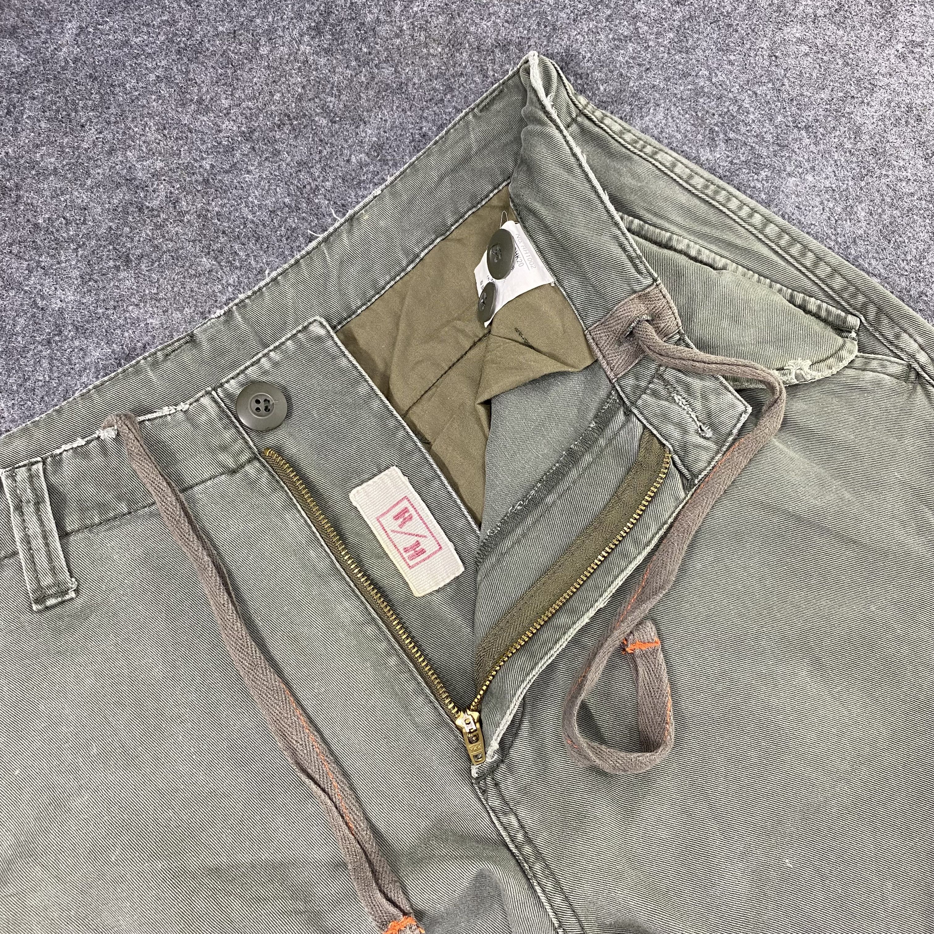 Japanese Brand × Vintage Rush Hour Faded Green Cargo Pants-C025 Size US 32 / EU 48 - 9 Thumbnail