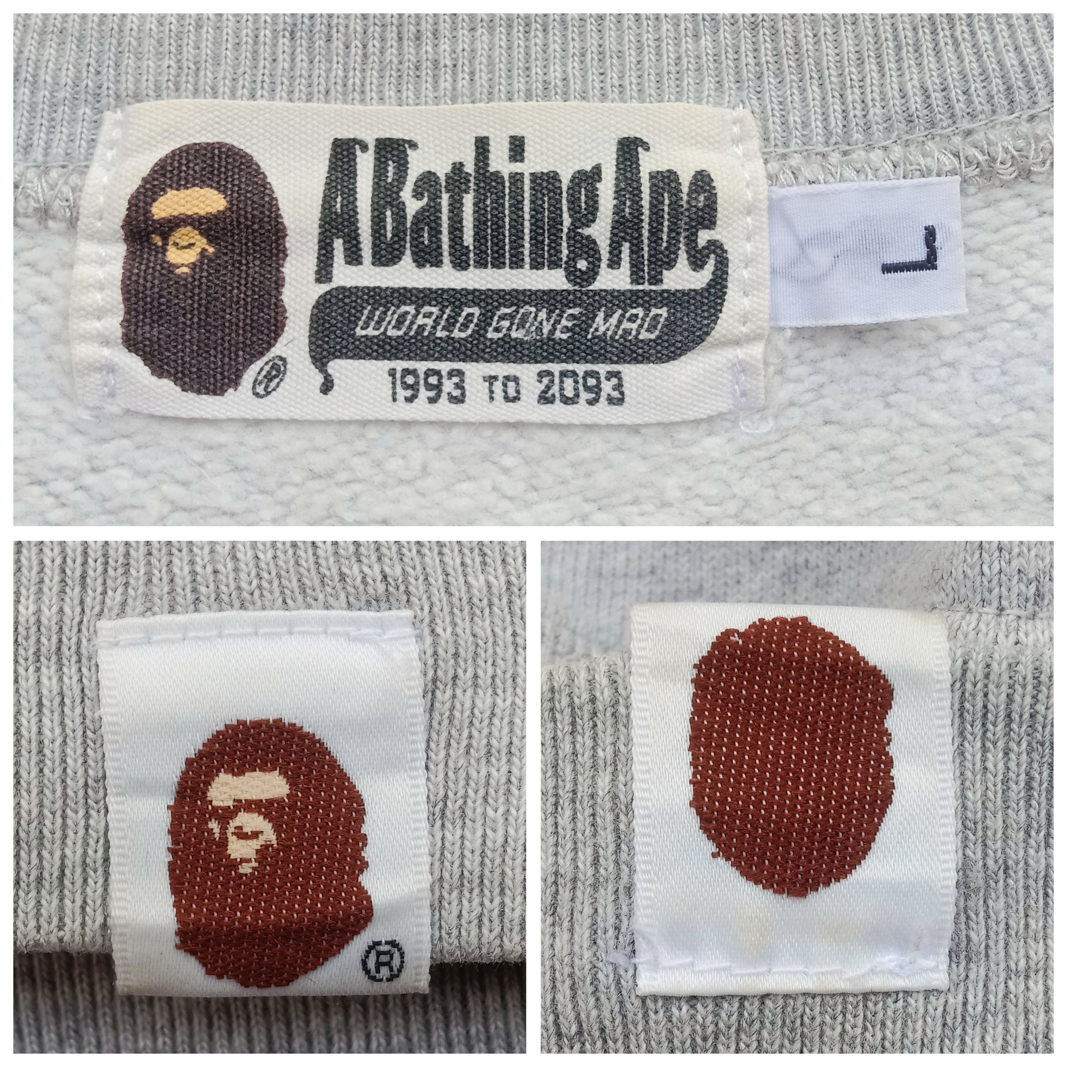 Bape Bape Over Sized Crewneck (2014) Size US L / EU 52-54 / 3 - 8 Thumbnail