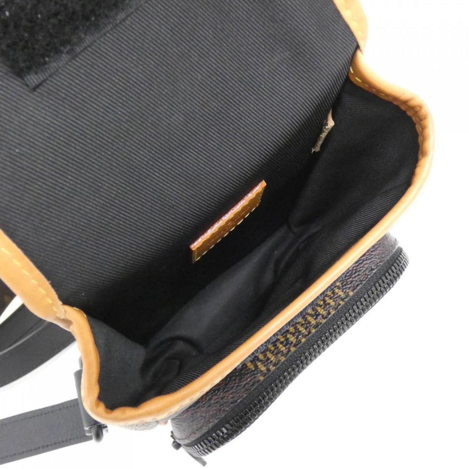 Louis Vuitton Coated Canvas Brown Shoulder Bags