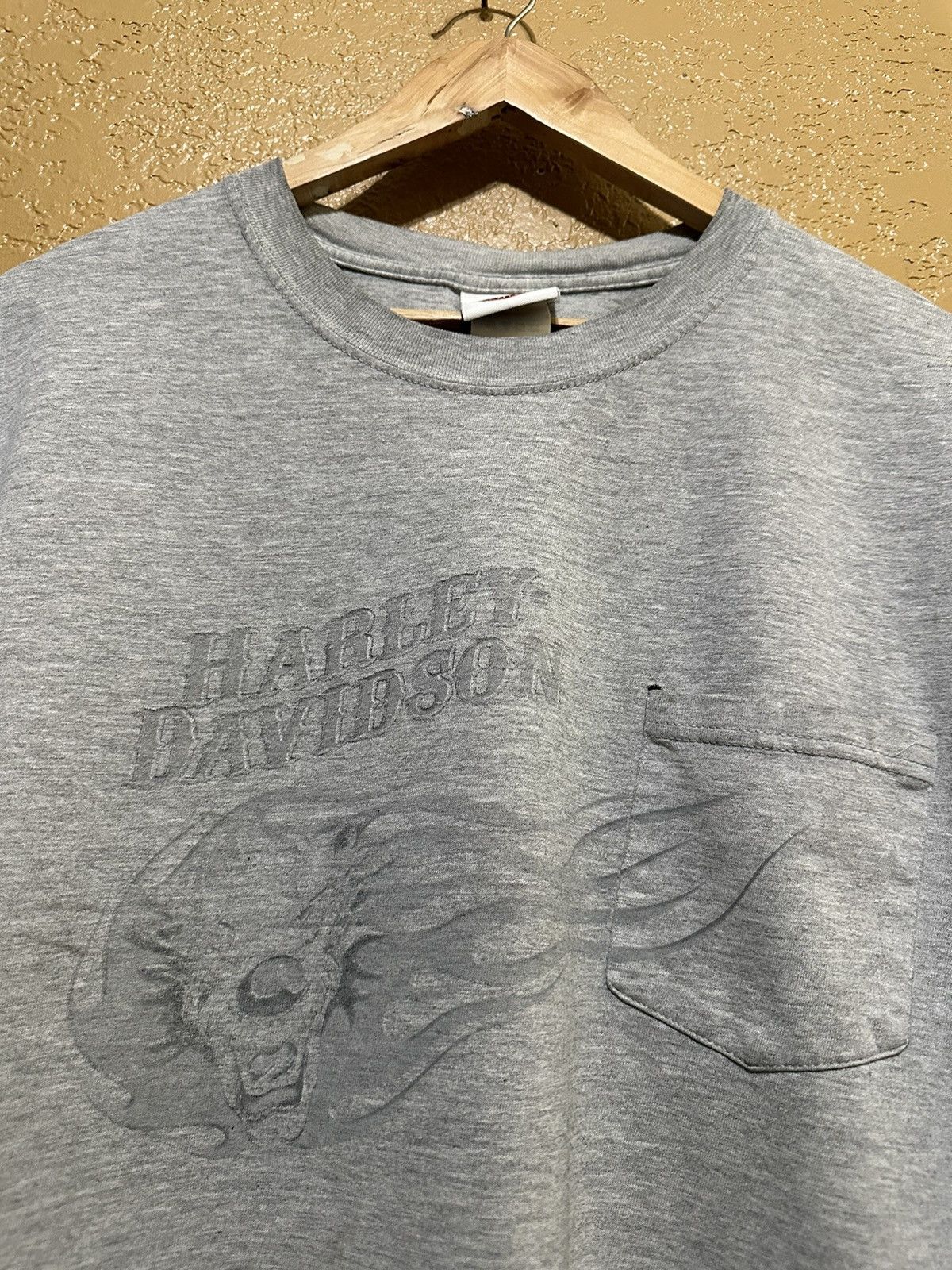 4GSELLER × Vintage × West Coast Choppers Vintage Harley Davidson Clown Flames Tee Choppers Size US XXL / EU 58 / 5 - 3 Thumbnail
