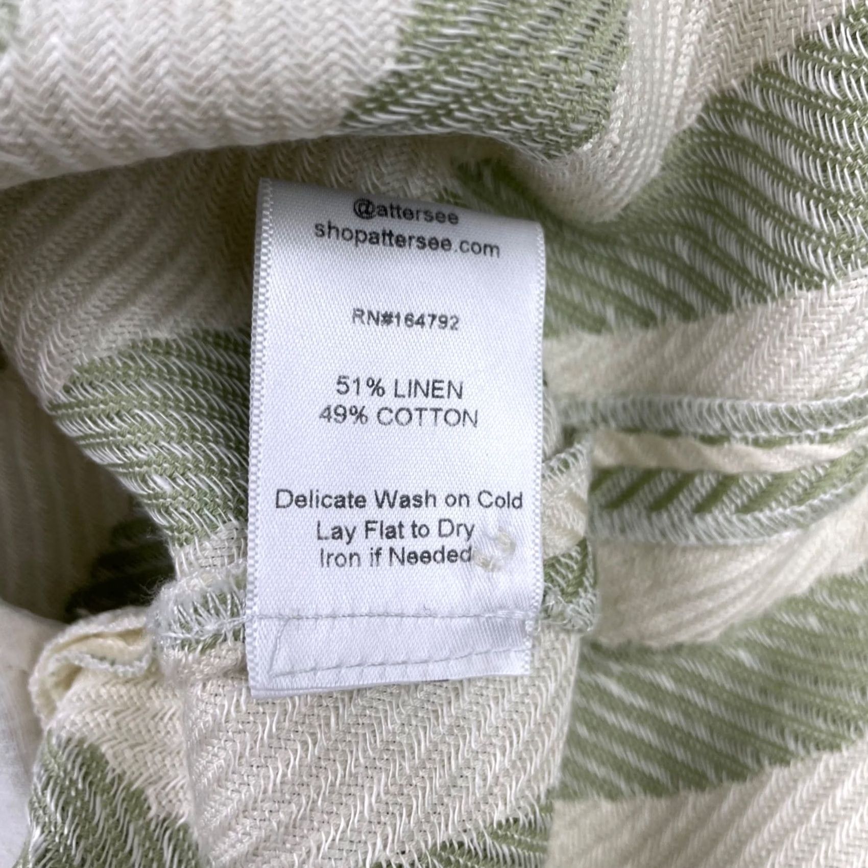 Vintage VINTAGE Attersee Caftan Tunic Dress Cypress Stripe Herringbone XS Green NI? Size XS / US 0-2 / IT 36-38 - 5 Thumbnail