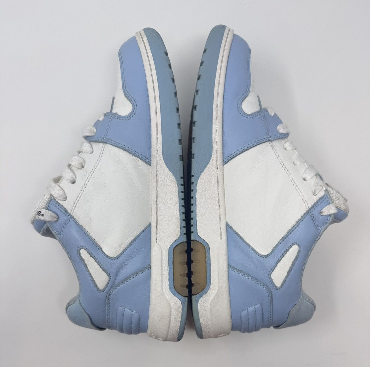 Off-White Off-White Out of Office Sneaker Light Blue Size US 9 / EU 42 - 4 Thumbnail