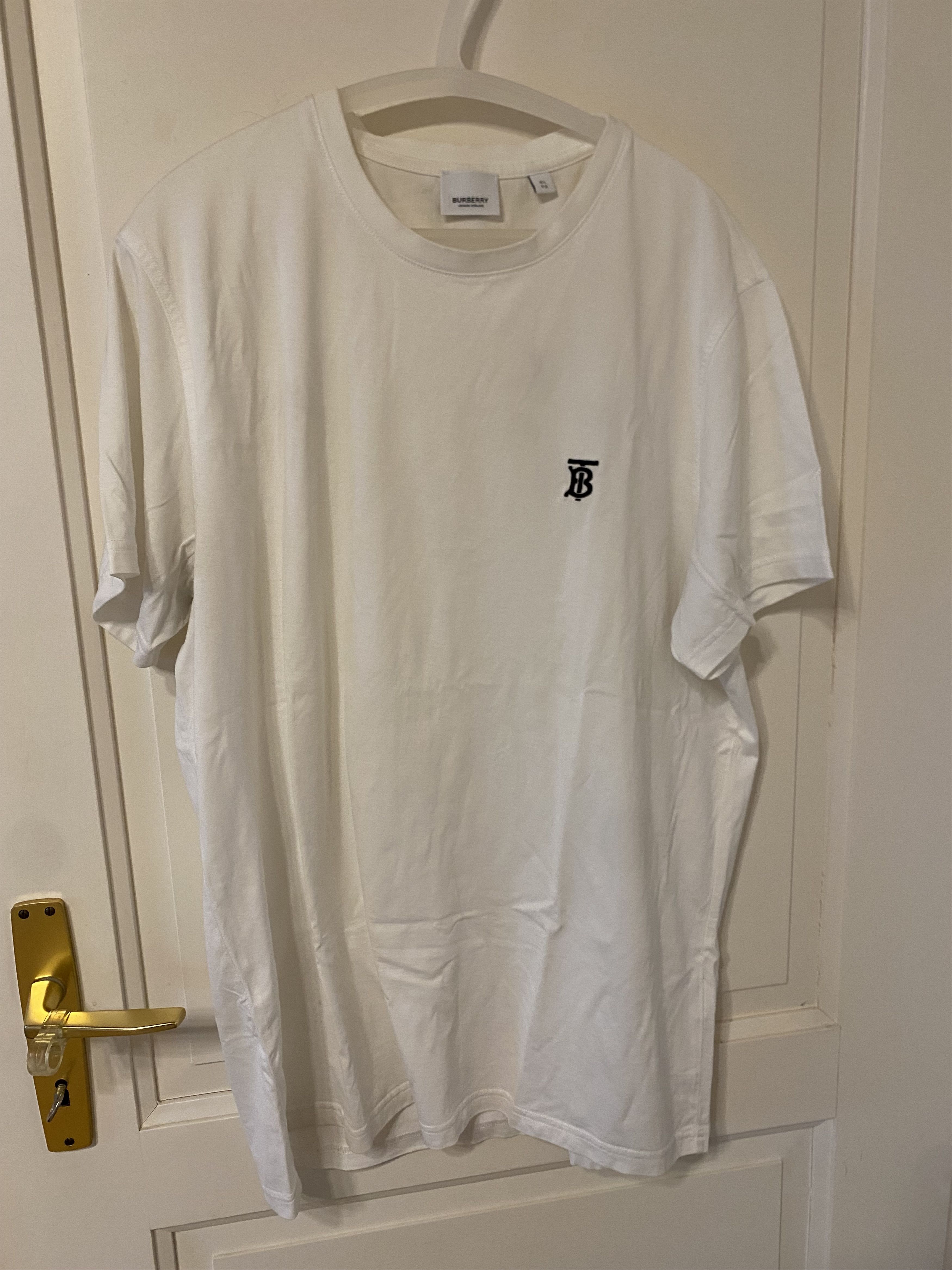 Burberry Burberry Logo Embroidered TB small Vintage Size US XL / EU 56 / 4 - 2 Thumbnail