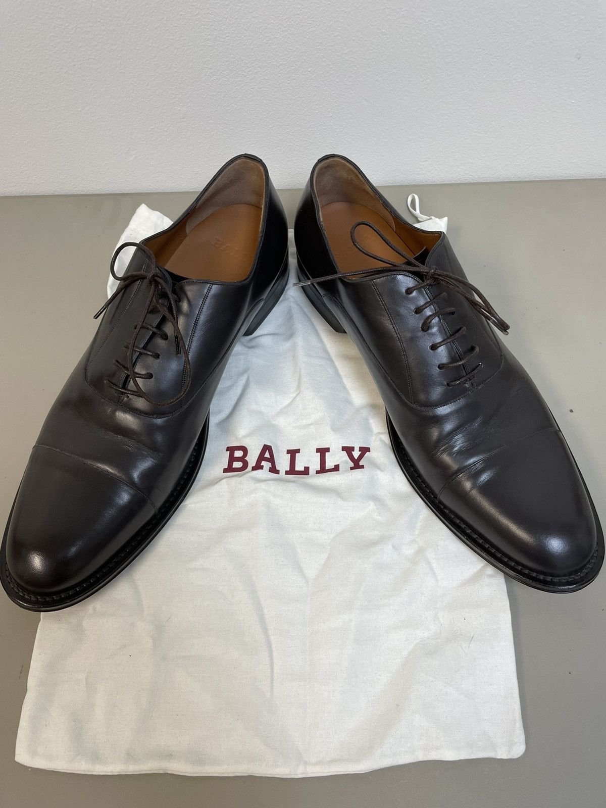Bally Abram Cap Toe Oxford Size US 12 / EU 45 - 1 Thumbnail