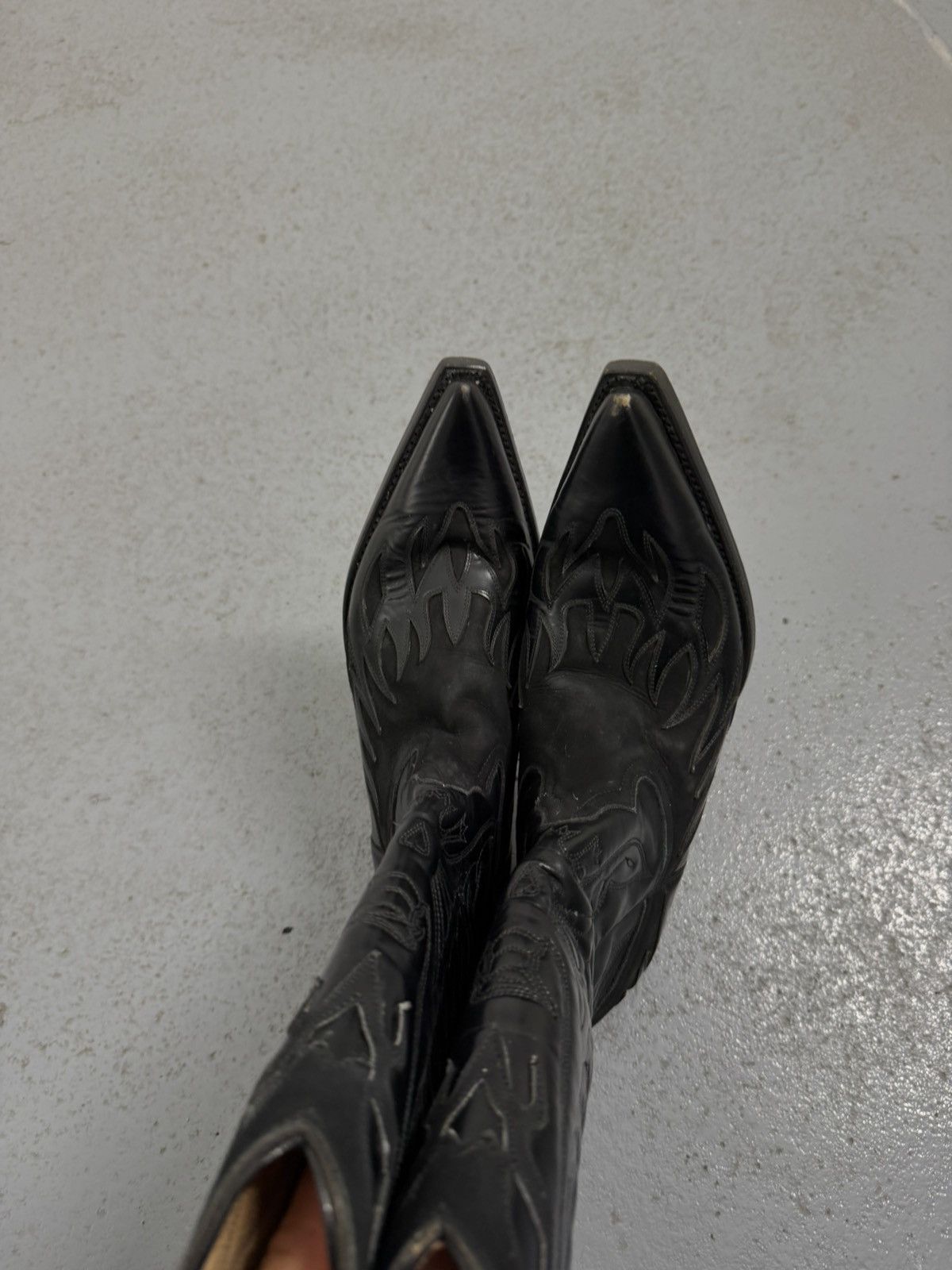 Cowboy Equipment Cowboy Dream Leather Streetwear Y2K Boots Size US 8 / EU 41 - 7 Thumbnail