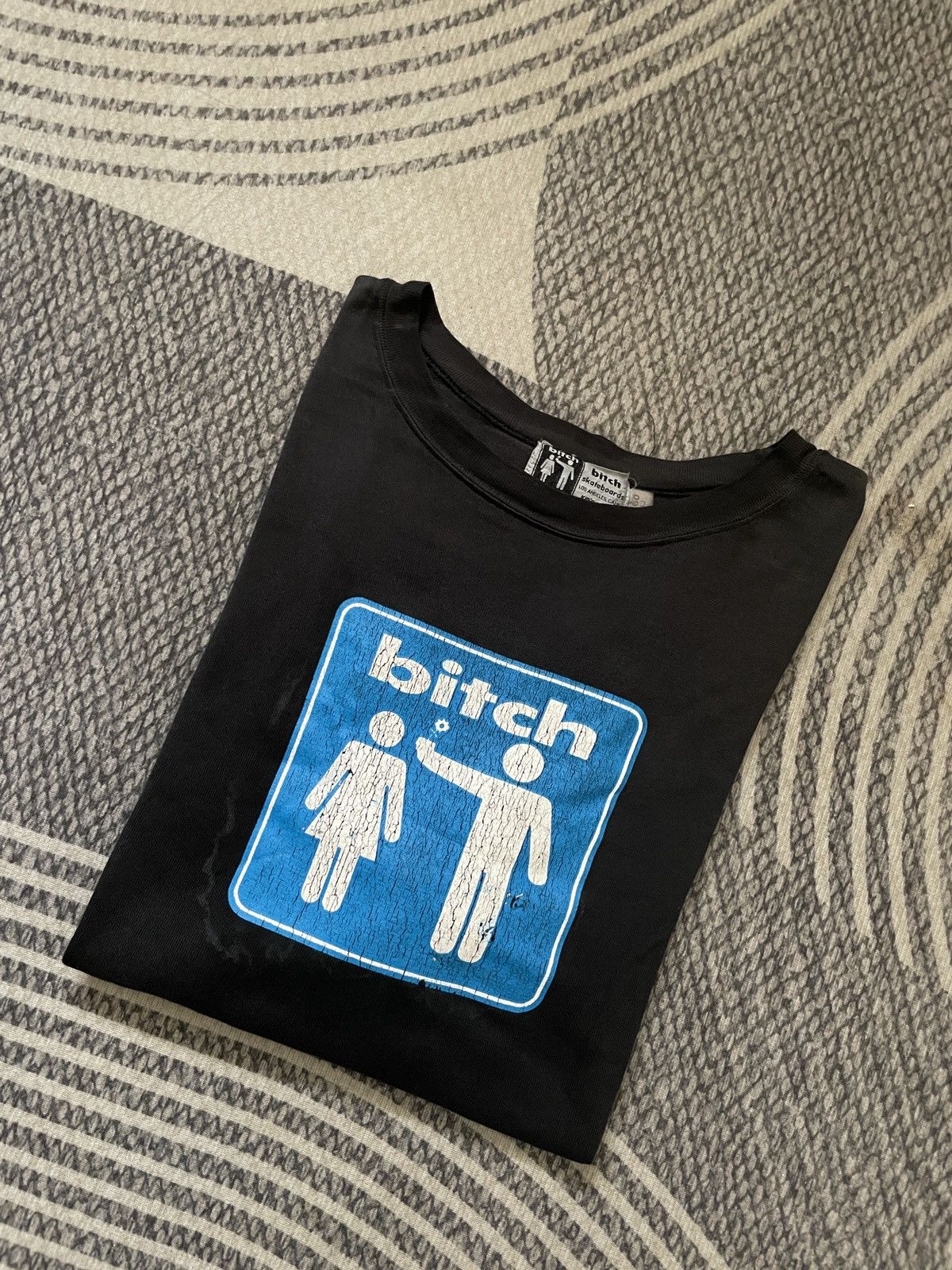 Vintage vintage bitch skateboarding Size US L / EU 52-54 / 3 - 2 Thumbnail
