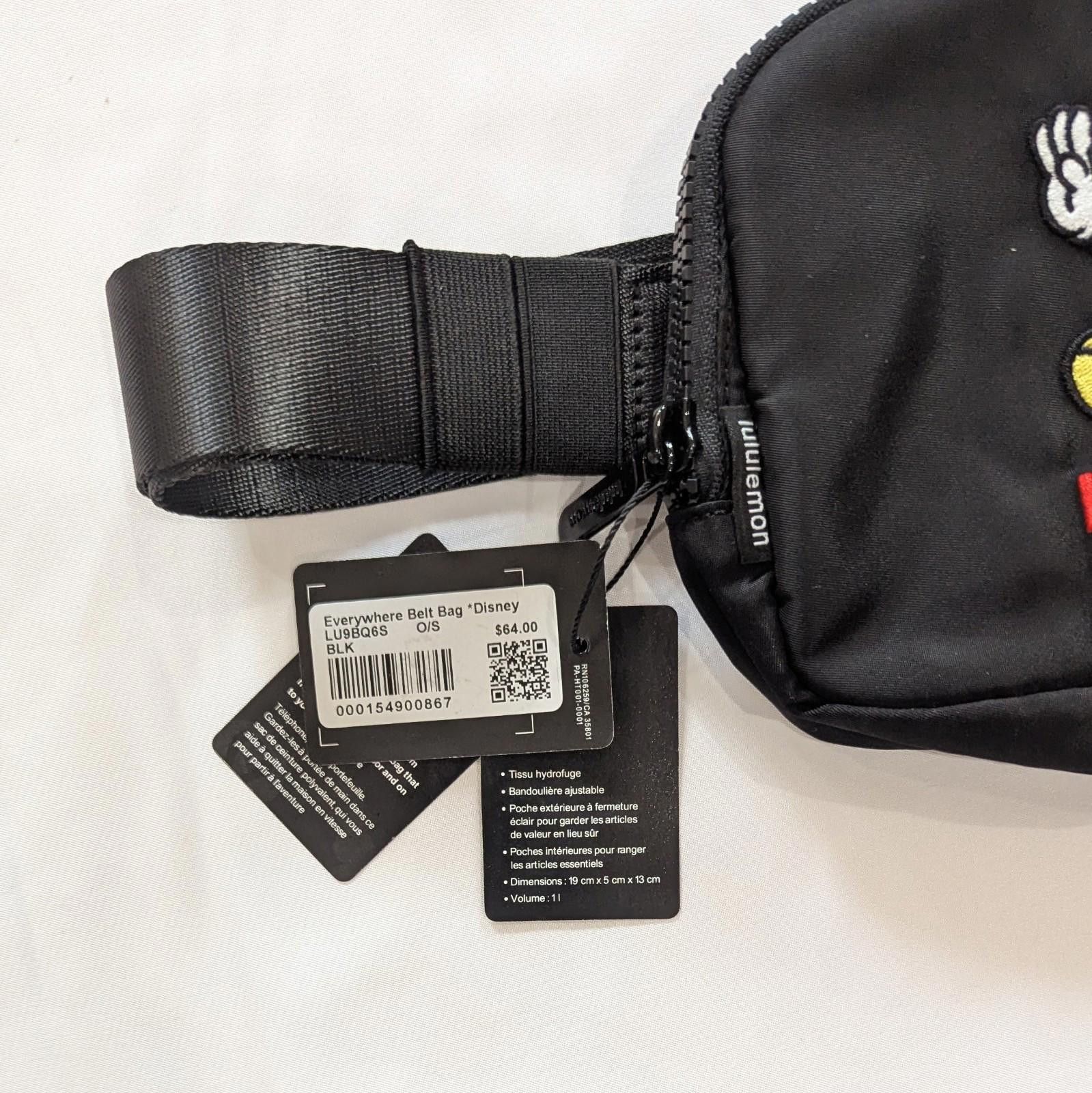Lululemon Disney Mickey x Lululemon Everywhere Belt Bag – Limited Size ONE SIZE - 3 Thumbnail