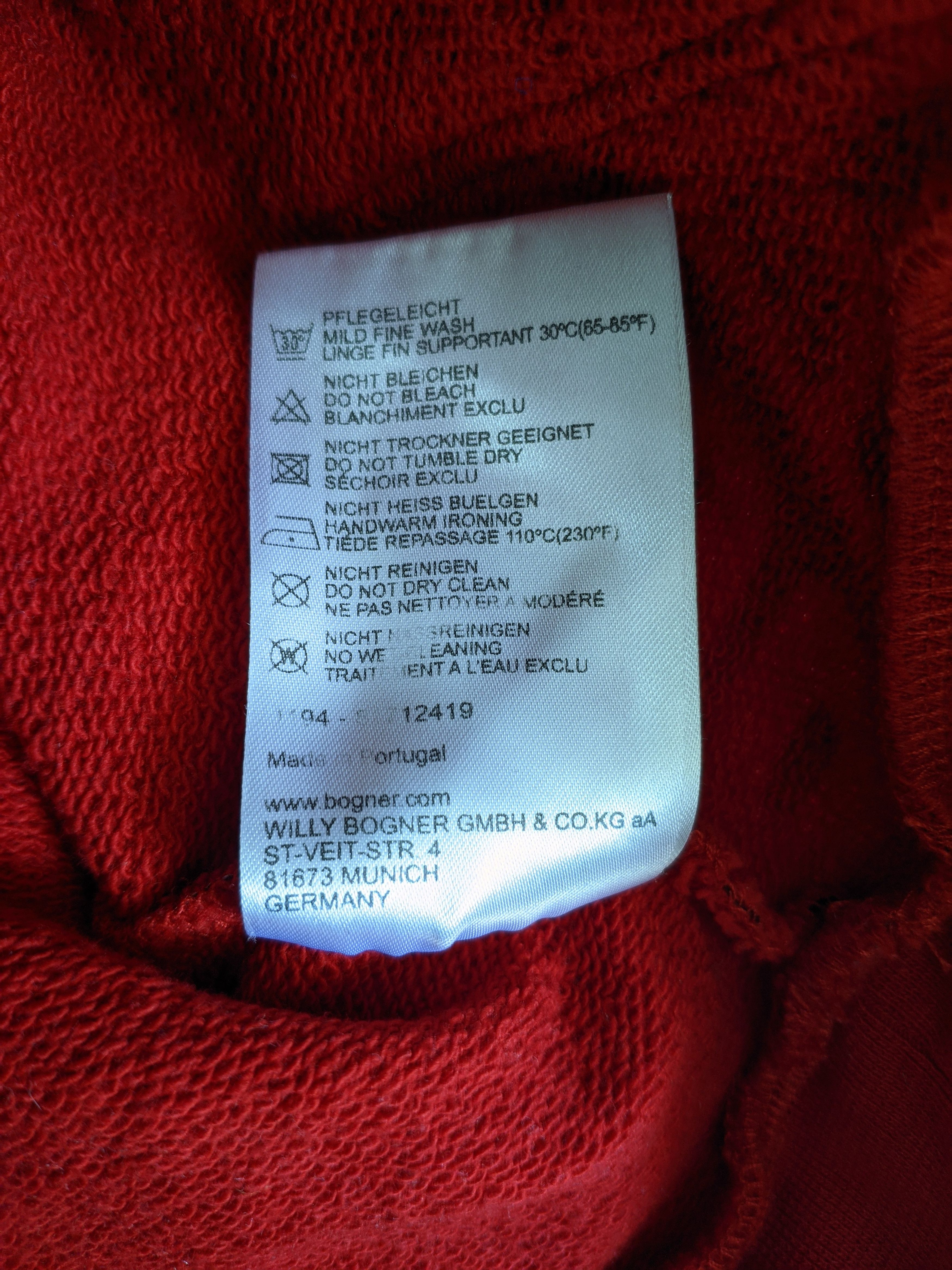 Bogner BOGNER Monogram All Over Logo Print Hoodie Hoodie Size US M / EU 48-50 / 2 - 15 Thumbnail