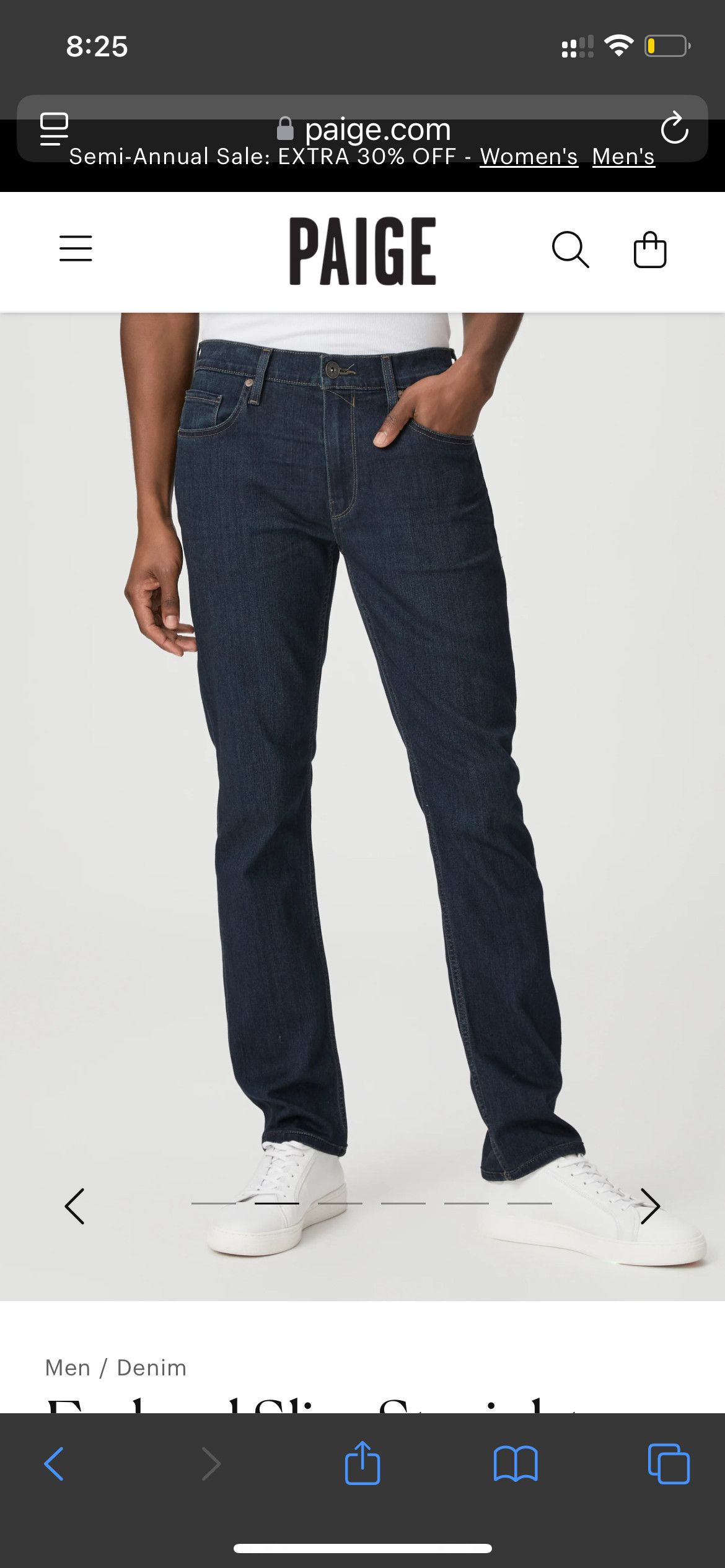 Paige Paige Federal Jean Size US 34 / EU 50 - 1 Thumbnail