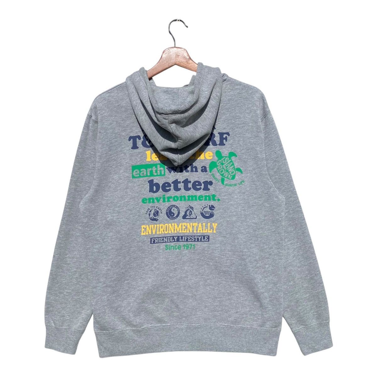Other Vintage T&C Surf Design Hoodie Full Zip Pullover Jumper Size US M / EU 48-50 / 2 - 7 Thumbnail
