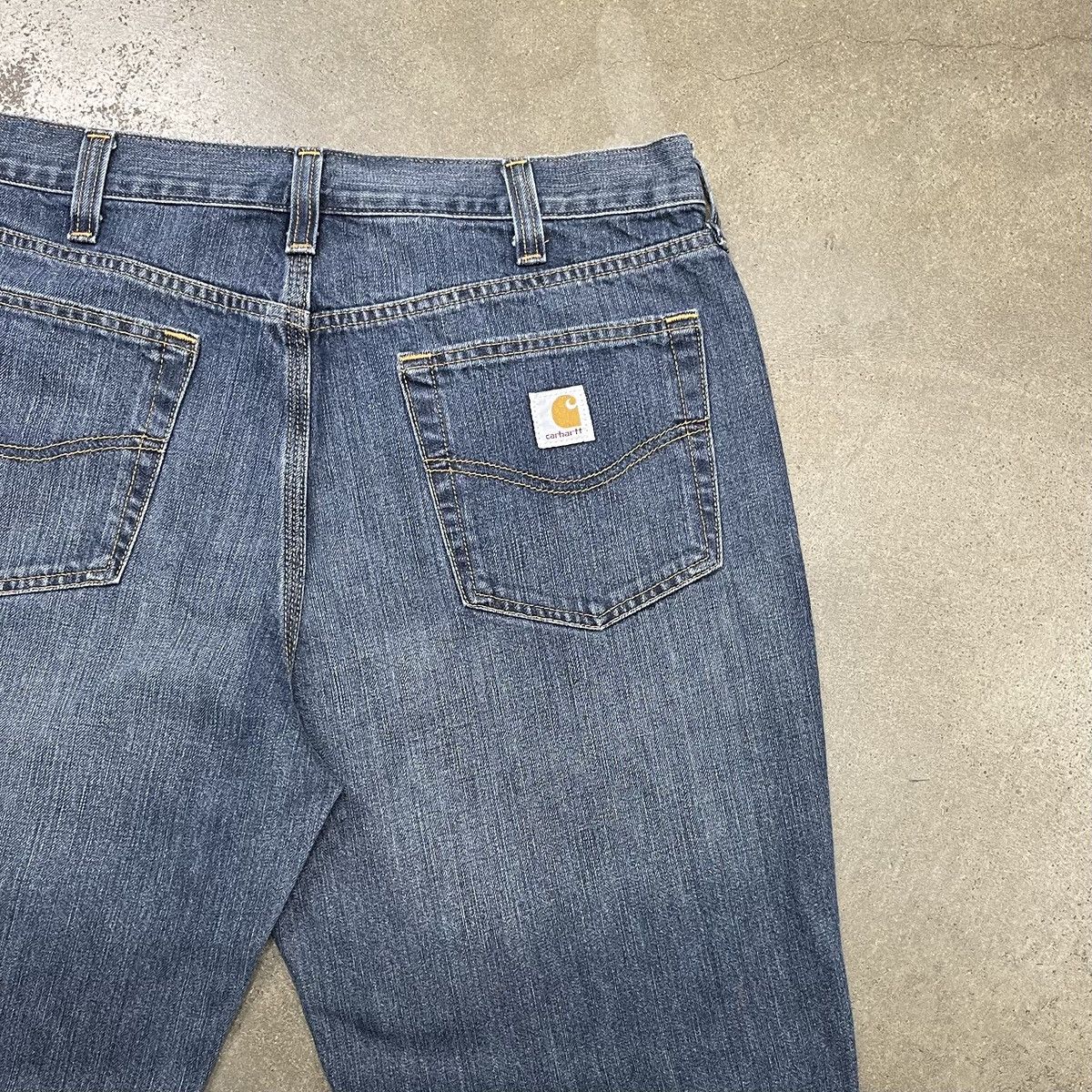 Carhartt Carhartt Relaxed Fit Workwear Denim Jeans 36x32 Blue Size US 36 / EU 52 - 2 Thumbnail