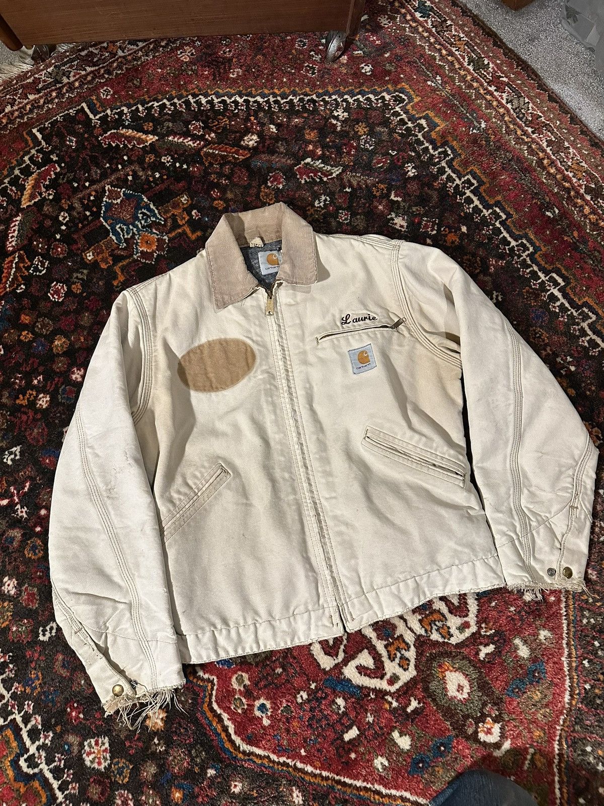 Carhartt × Vintage Carhartt Detroit Workwear Jacket Early 90’s Size US S / EU 44-46 / 1 - 1 Thumbnail