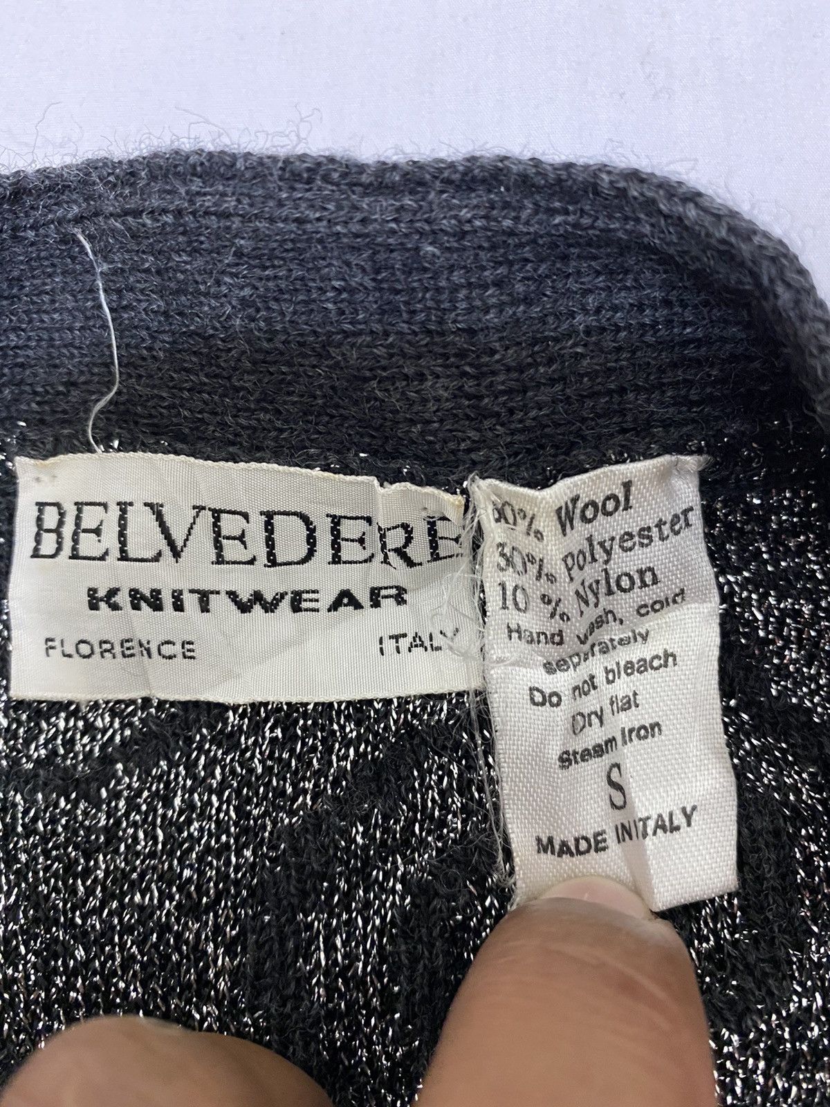 Belvedere Belvedere Rare Screen Cardigan Knitwear (C3) Size US S / EU 44-46 / 1 - 6 Thumbnail