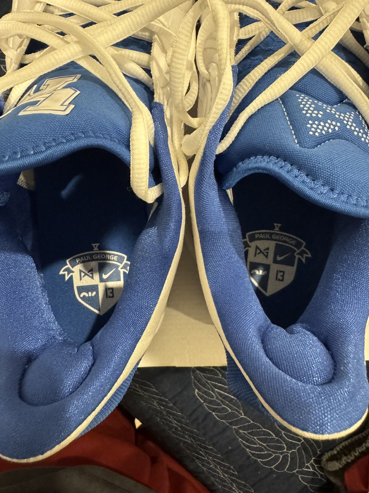 Nike Paul george 5 Kentucky PE size 12 Size US 12 / EU 45 - 4 Thumbnail