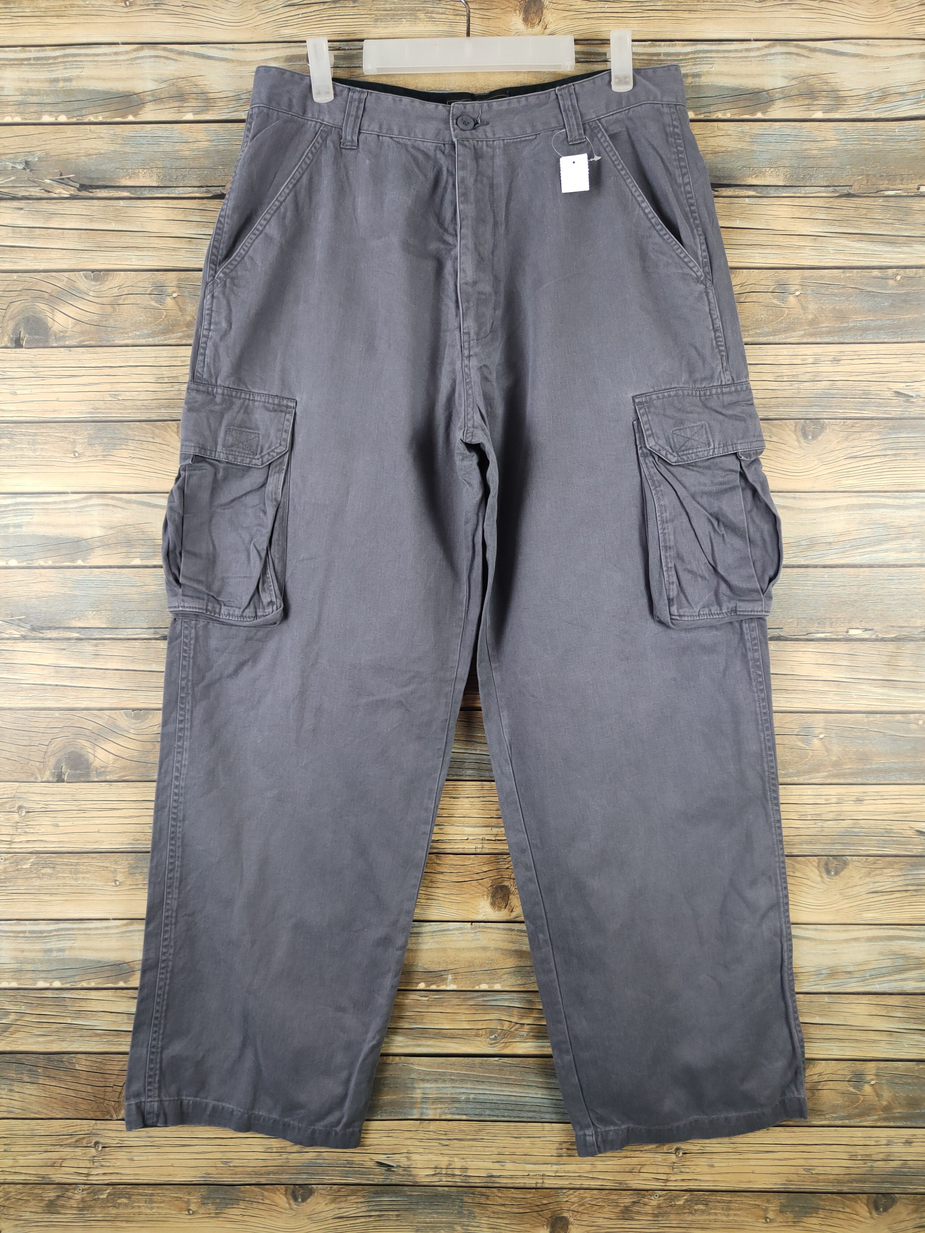 Other DL Coliseum Gray Multipocket Tactical Cargo Pants #941 Size US 33 - 1 Thumbnail