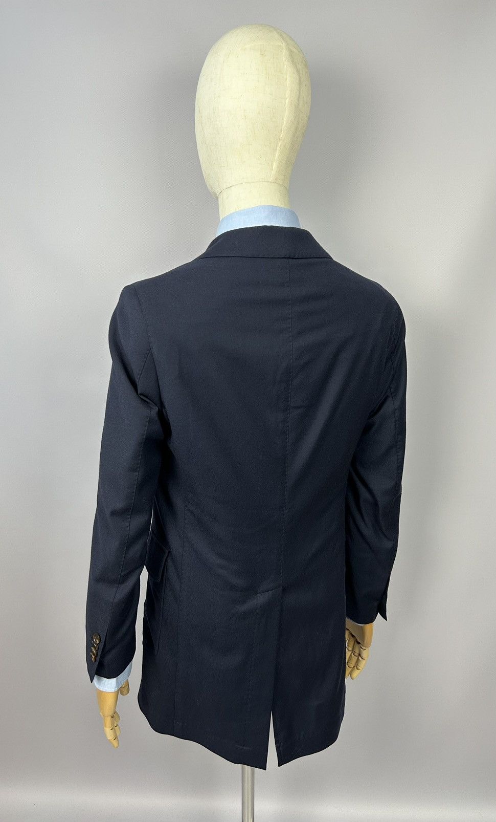 Paoloni Paoloni Quarantotto Double Breasted Wool Unlined Blazer EU48 Size 48R - 8 Thumbnail