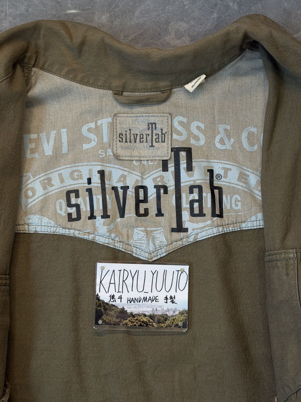 Levi's Levi’s Silver Tab Cotton Jacket Size US L / EU 52-54 / 3 - 3 Thumbnail