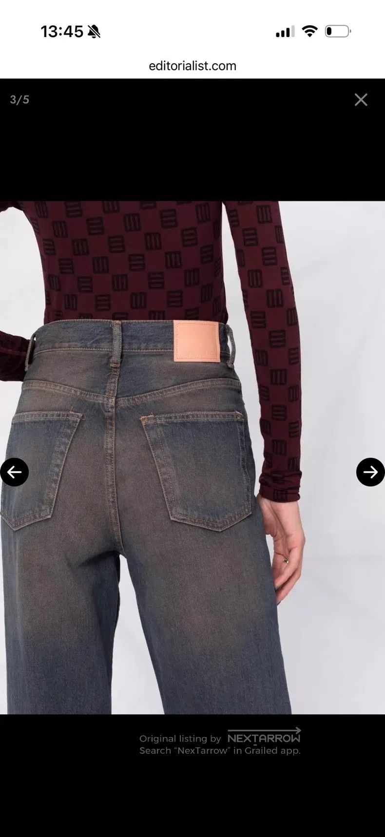 Acne Studios Acne Studios High Waisted Boot Cut Jeans 1990 Size 30" / US 8 / IT 44 - 8 Thumbnail